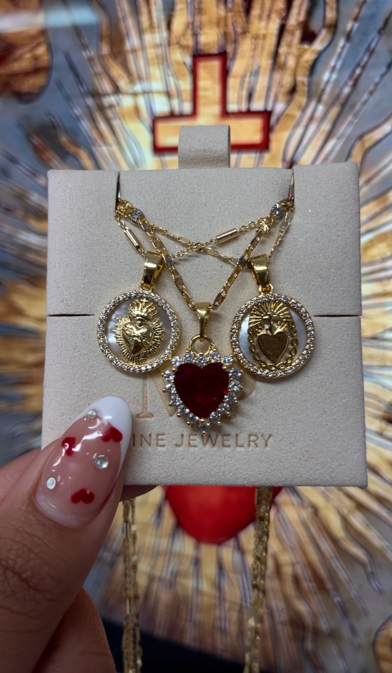 Scared Heart Necklace