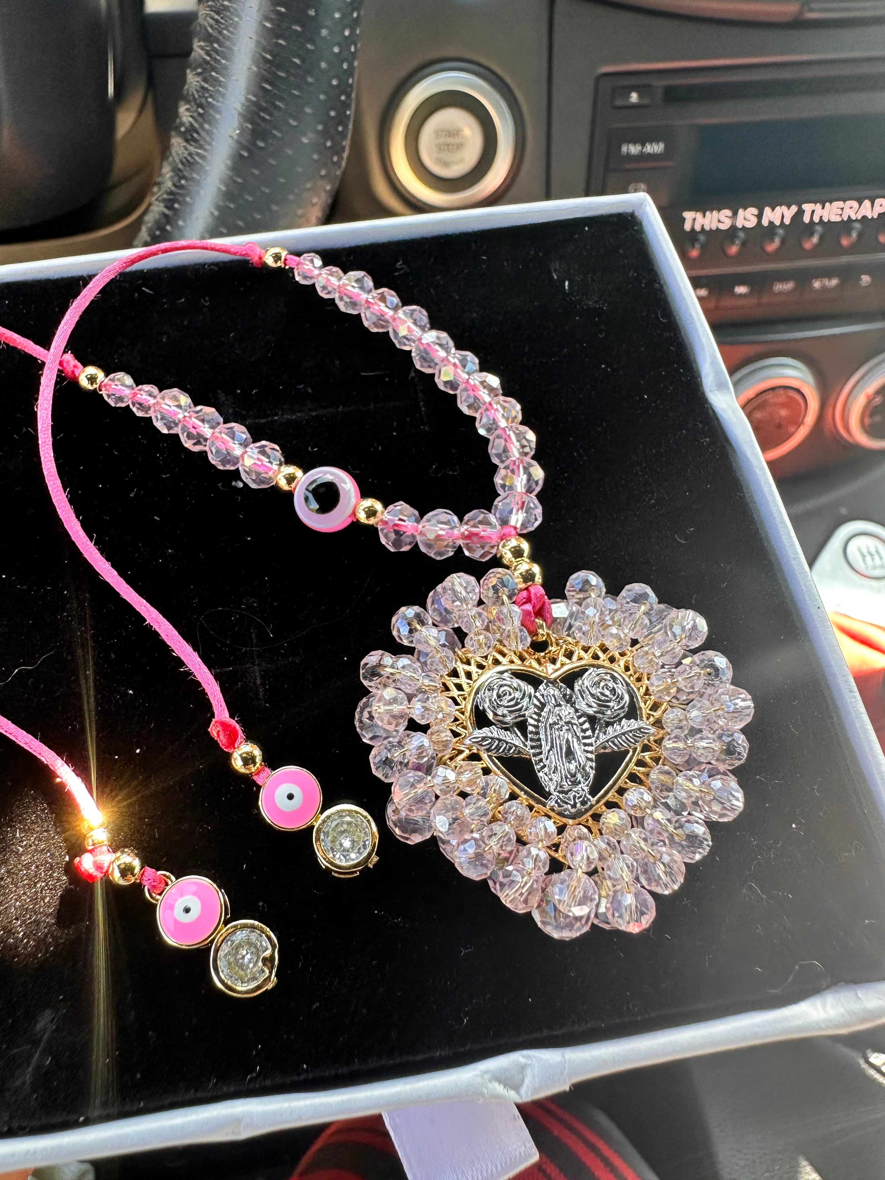 Virgencita Corazon Car Accessory