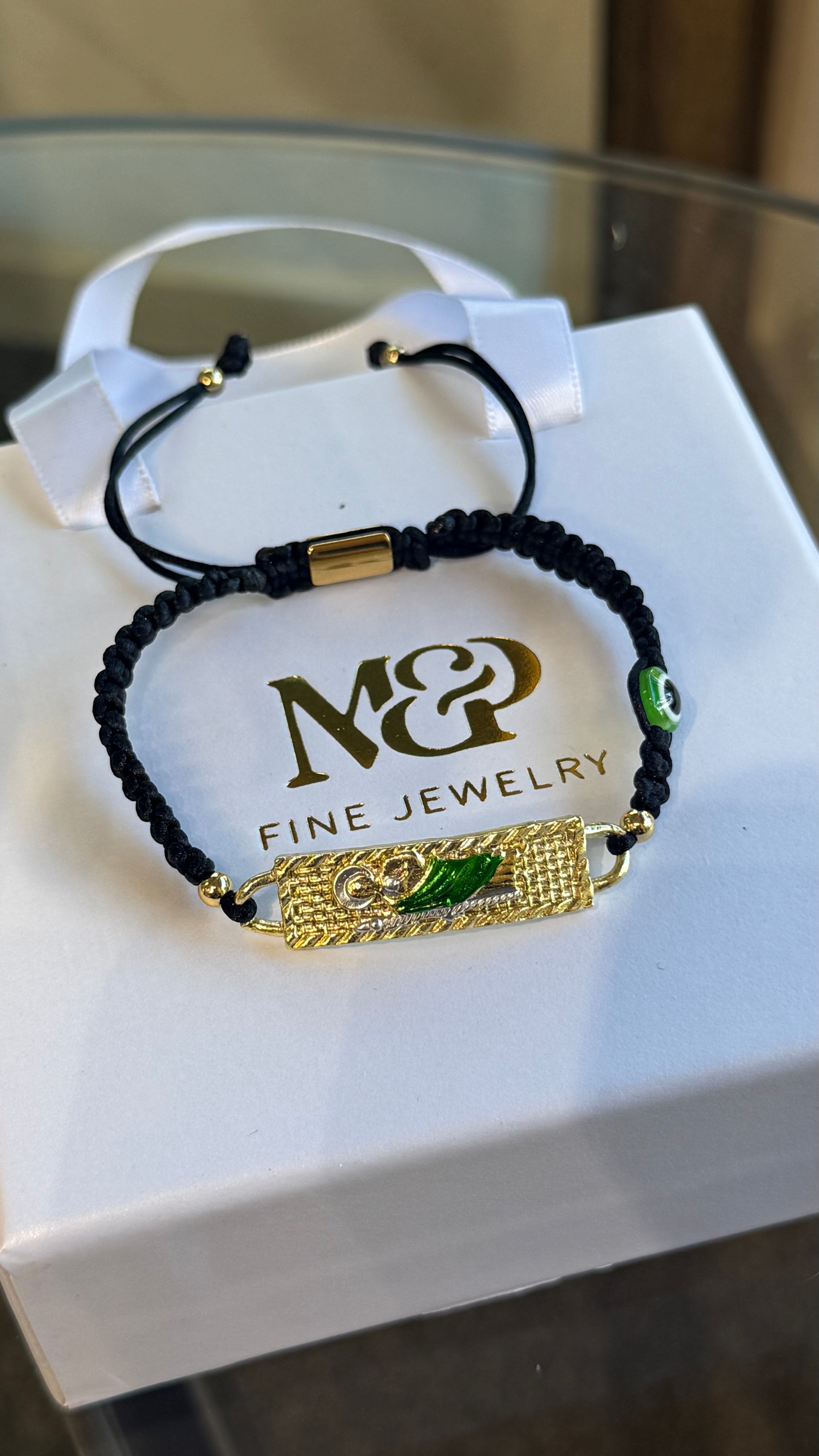 Matching Saint Jude Black Bracelet