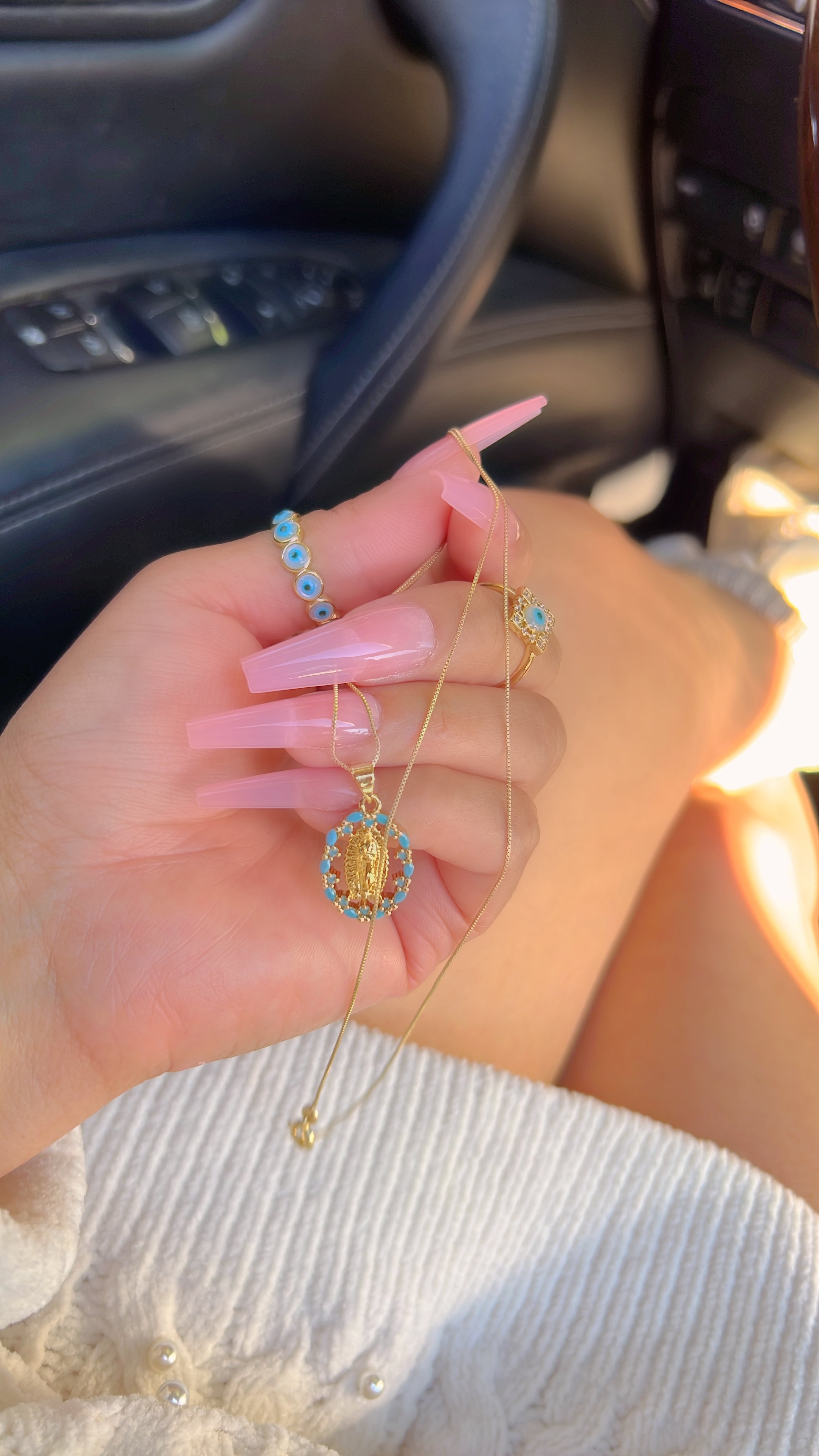 Dreamy Virgin Mary Necklace