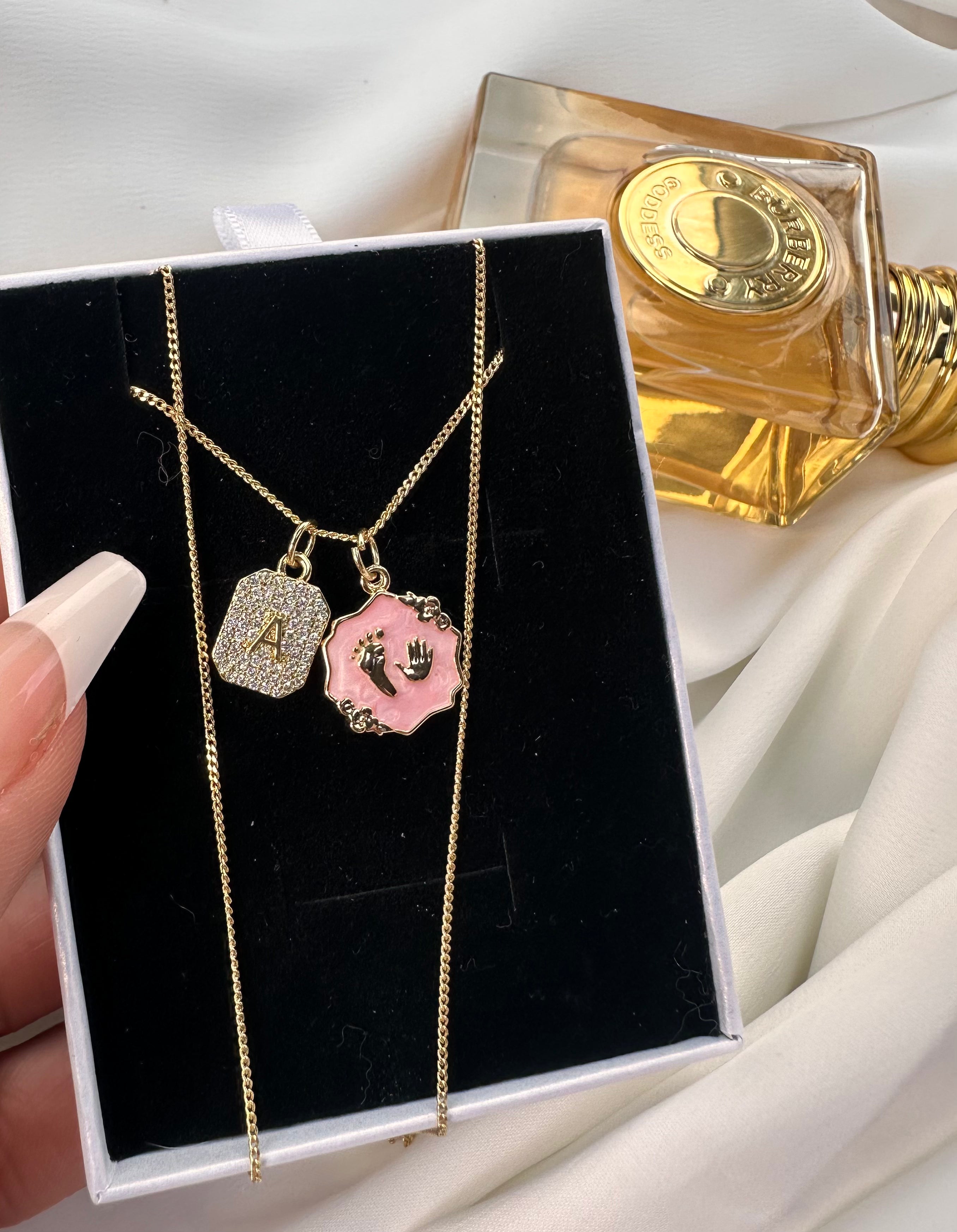 Initial “Mama” Necklace