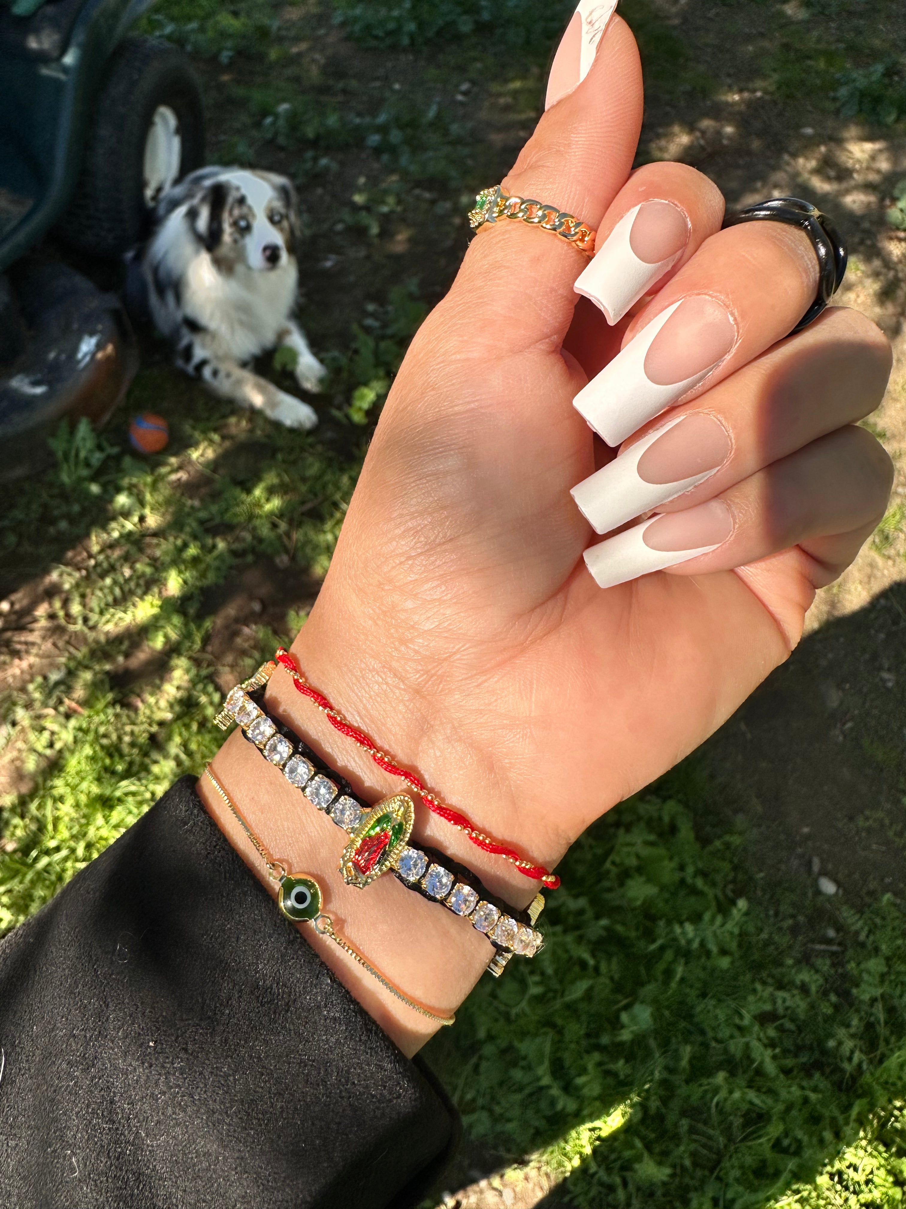 Green Evil Eye Bracelet