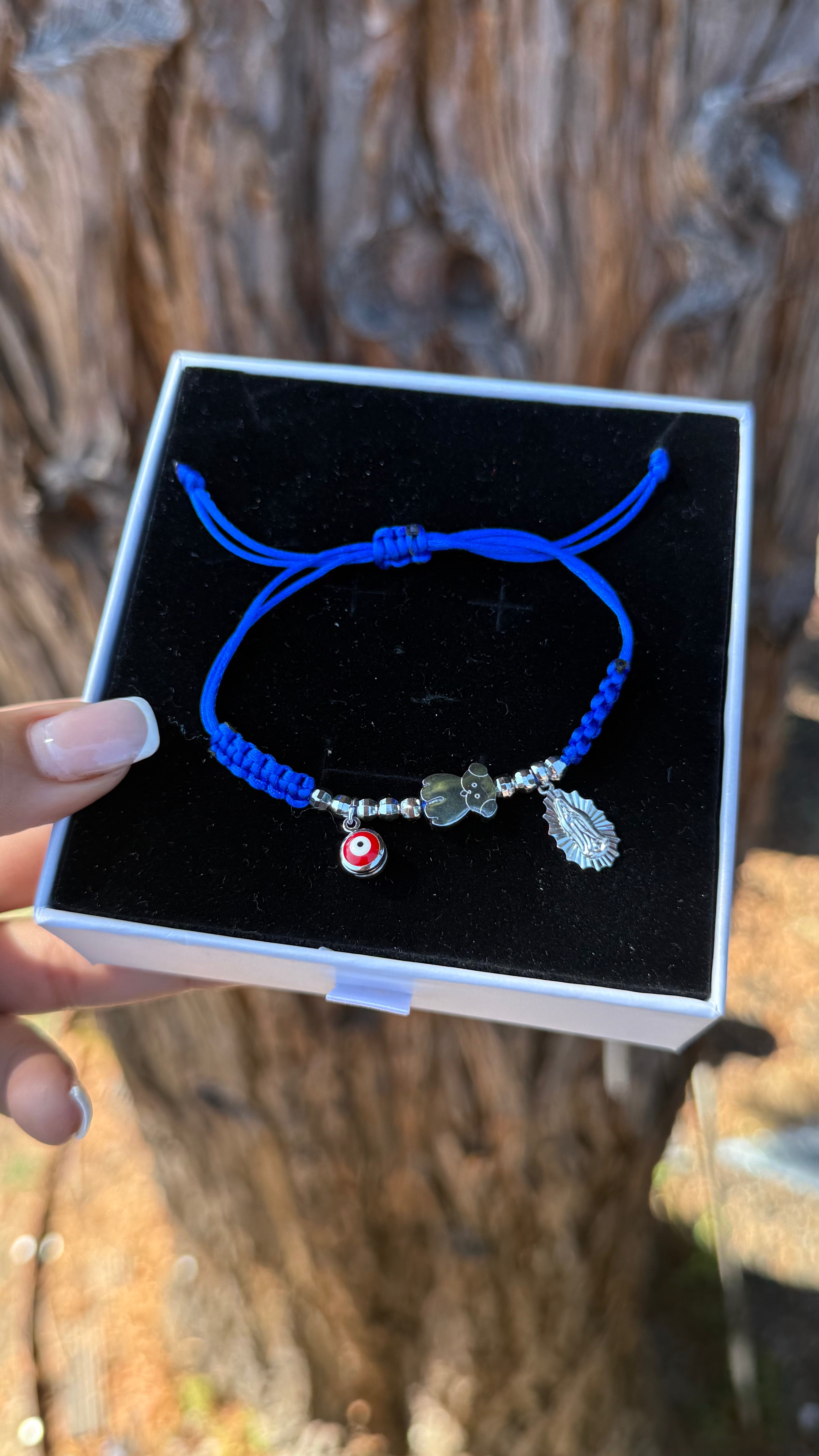 Osito Protection Bracelet con la Virgencita