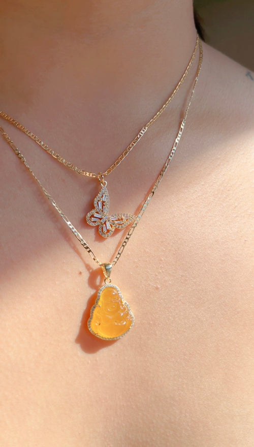 Energetic Buddha Necklace Set