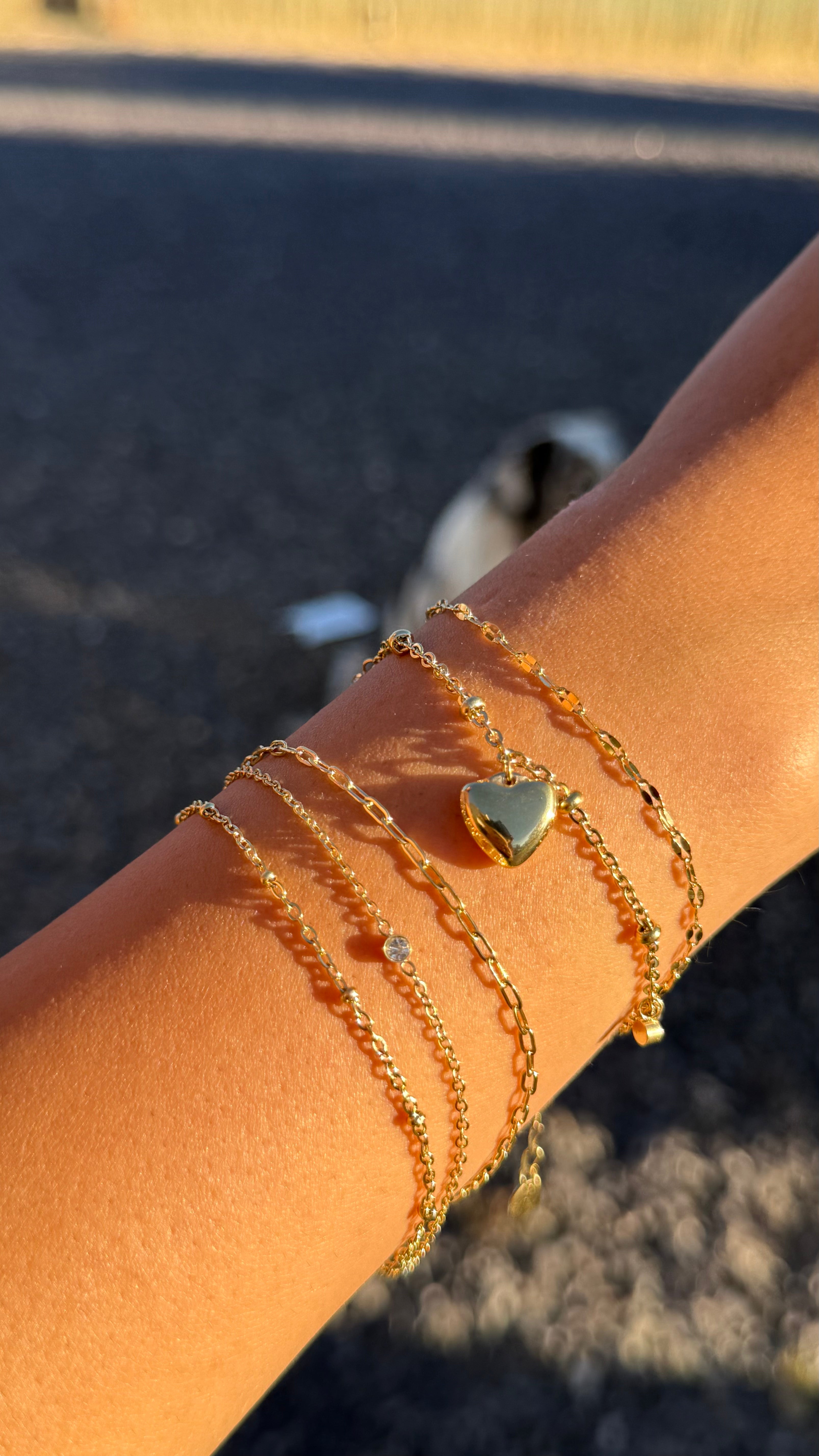 Dainty Duo Love Bracelet