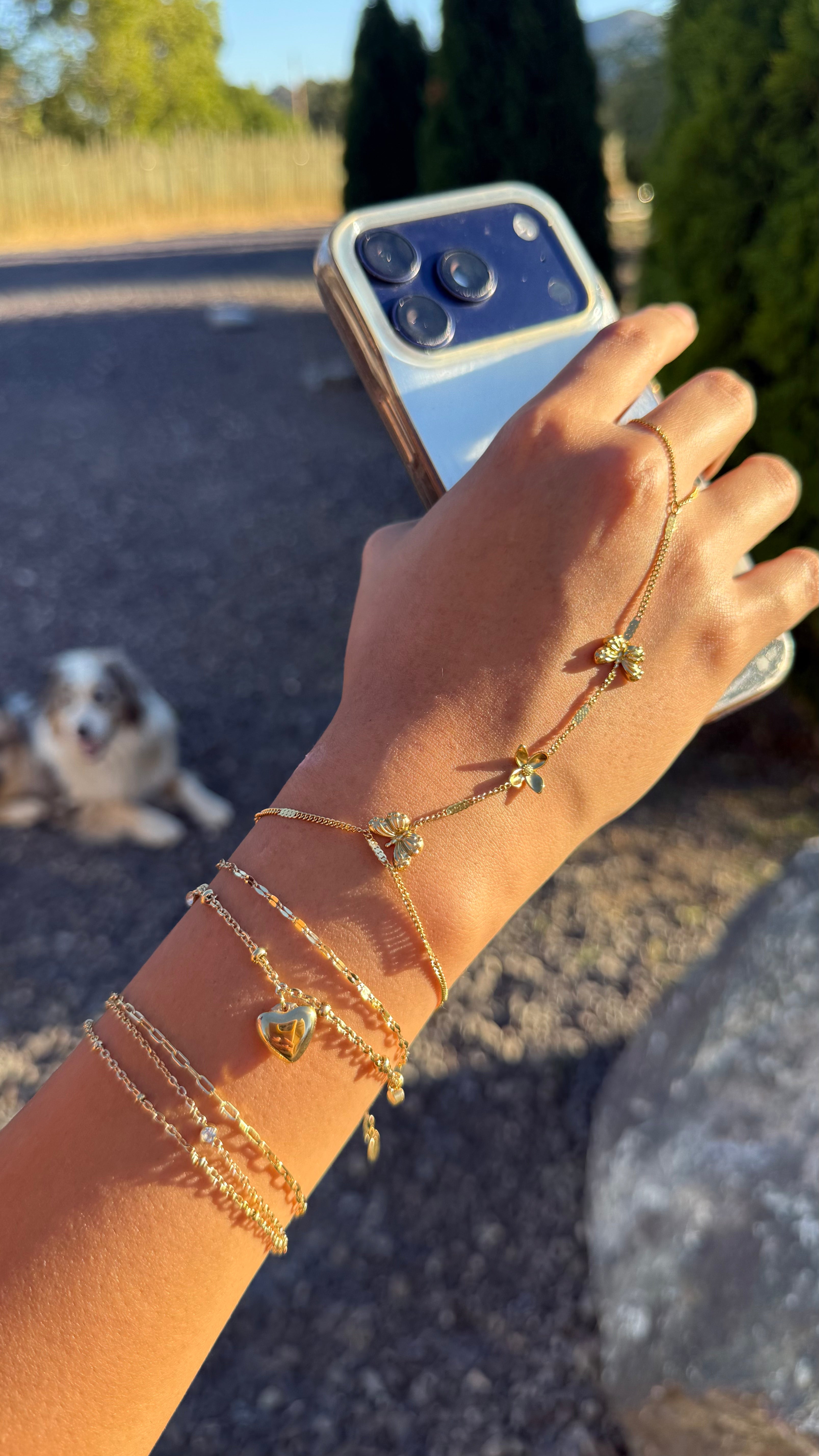 Dainty Duo Love Bracelet
