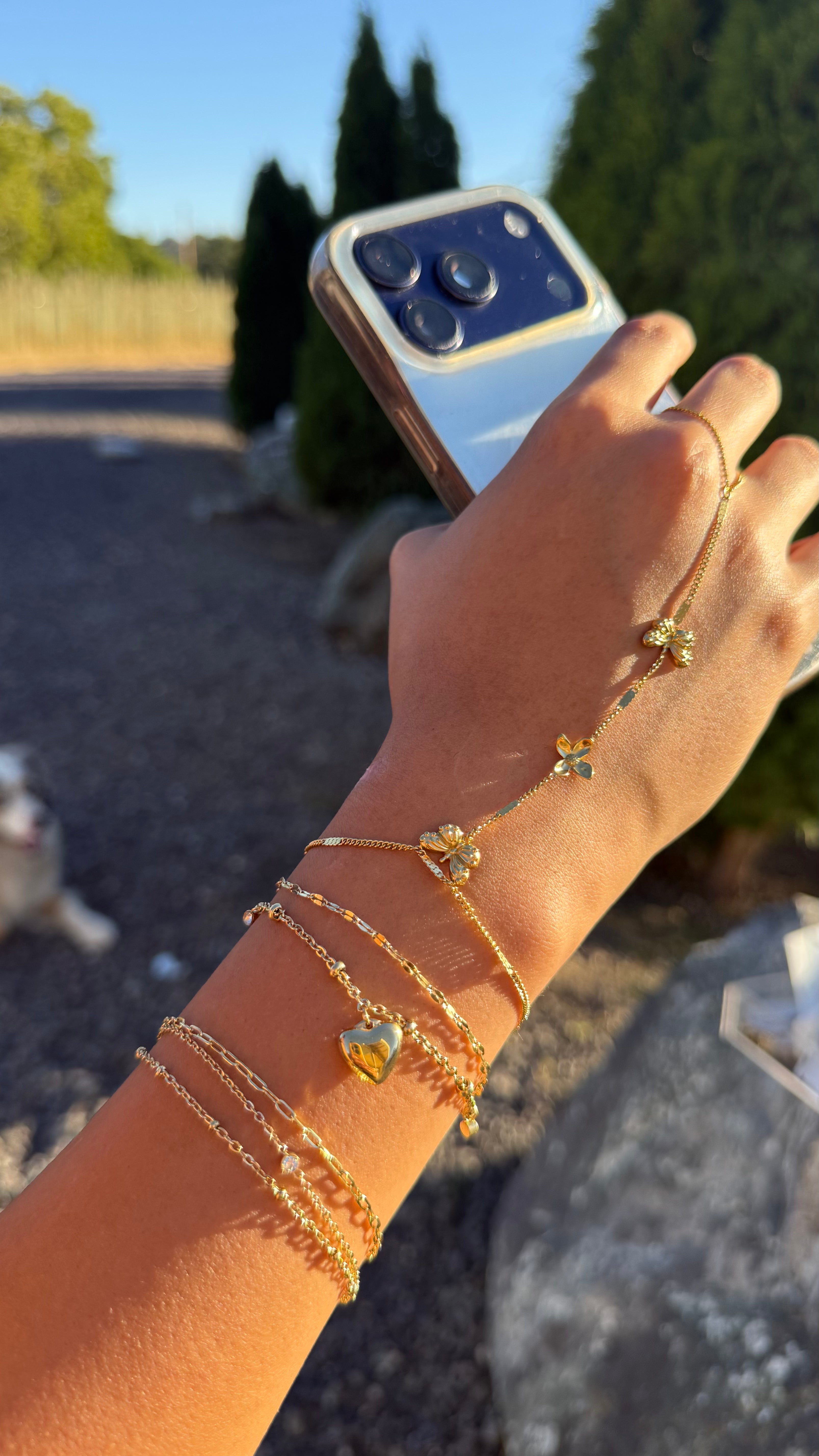 Enchanted Butterfly Hand Chain