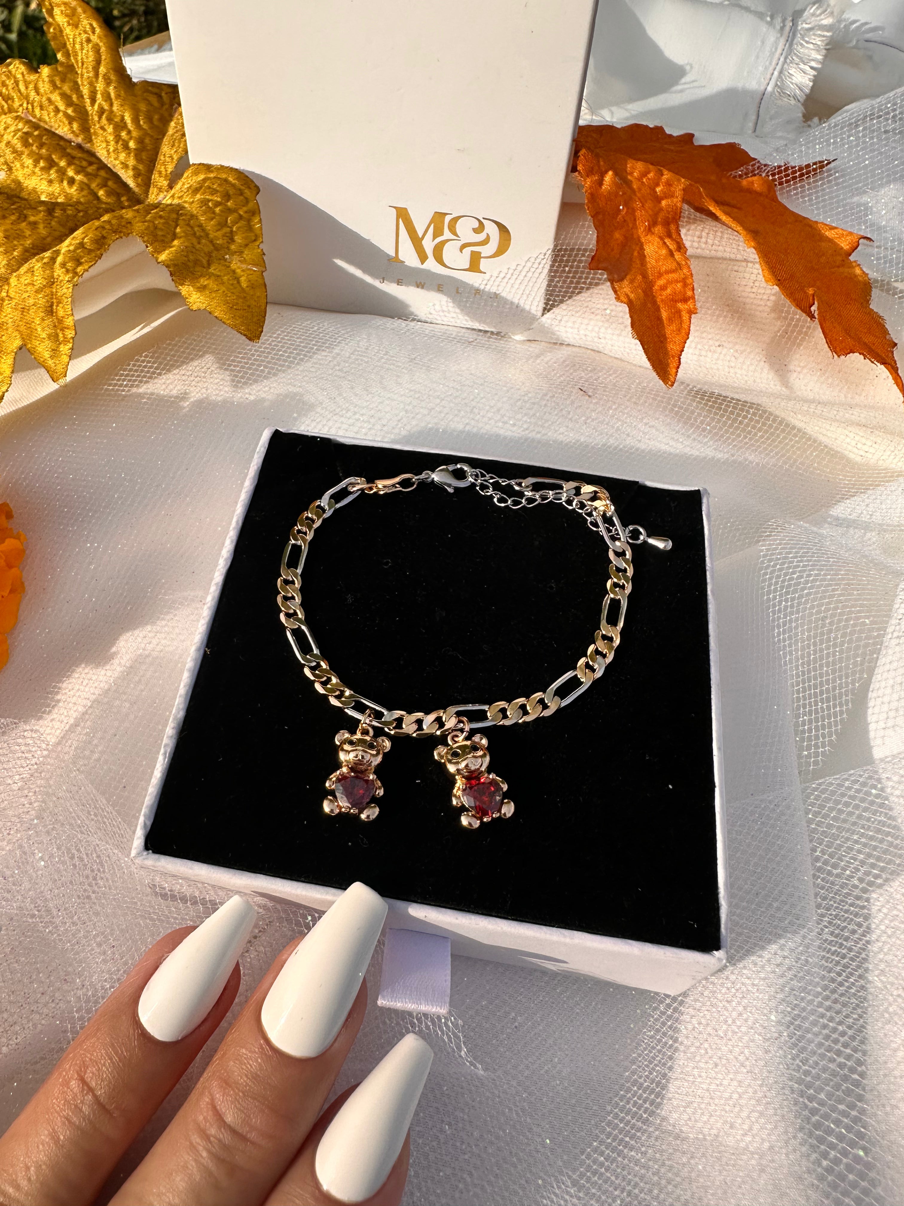 Double Teddy Love Chain