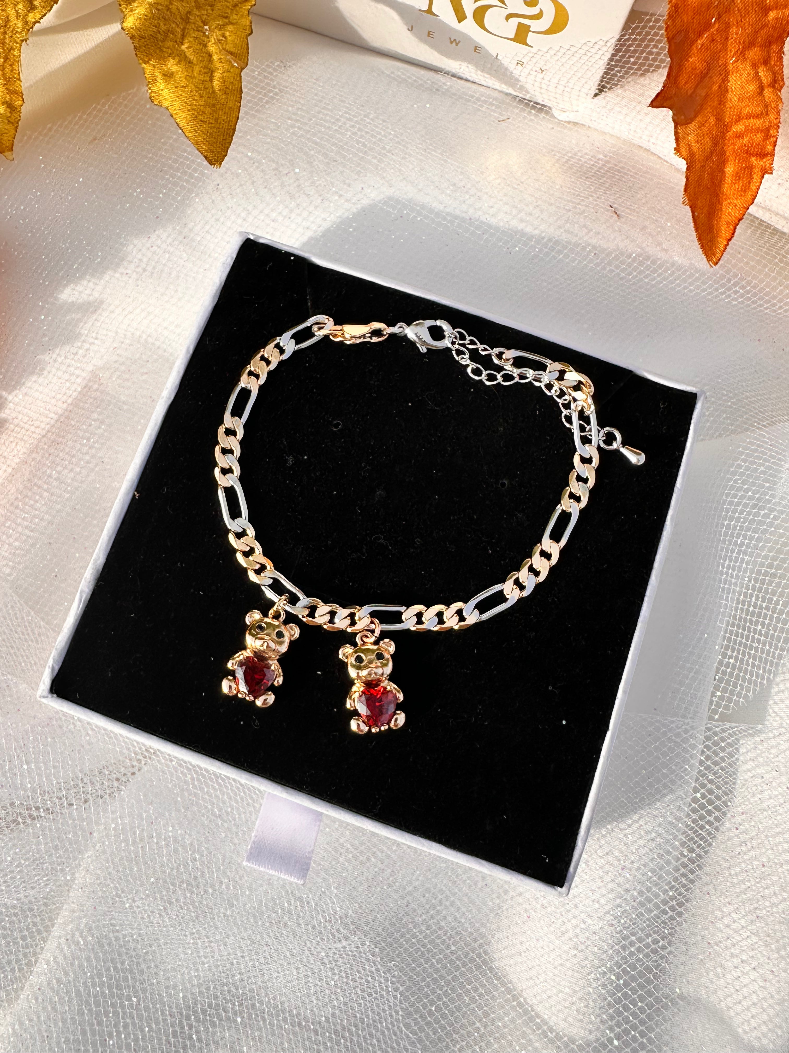 Double Teddy Love Chain