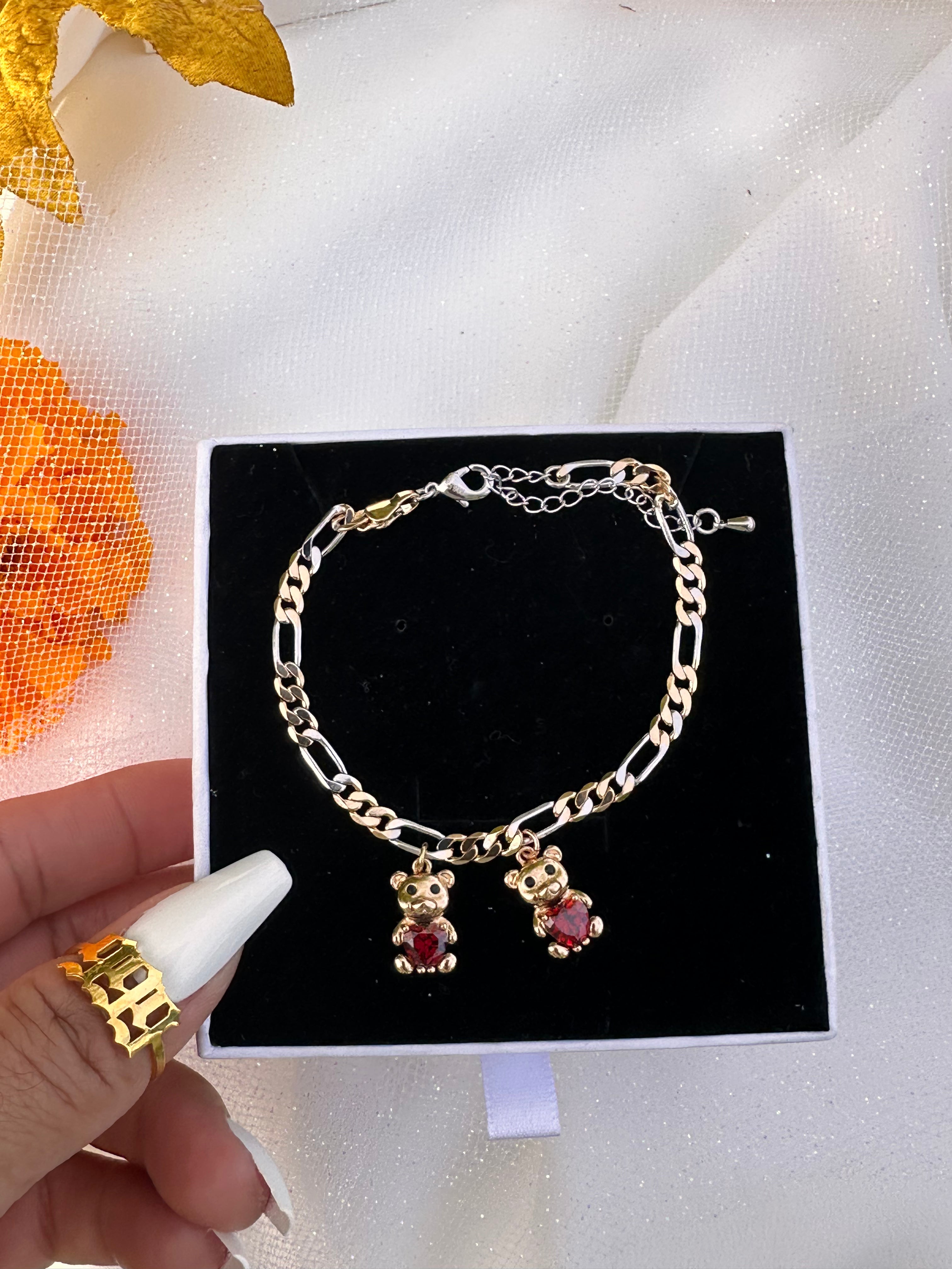 Double Teddy Love Chain