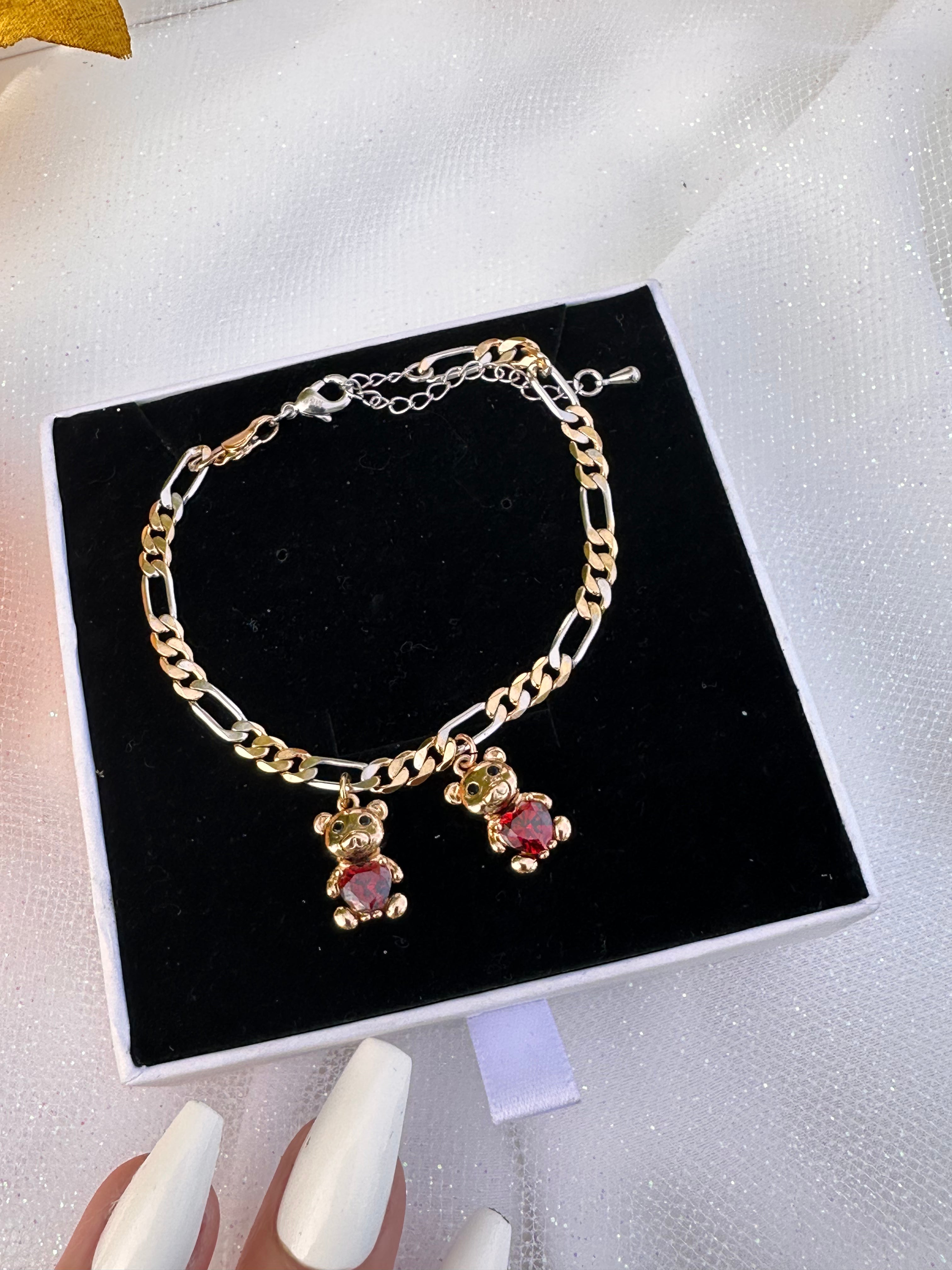 Double Teddy Love Chain