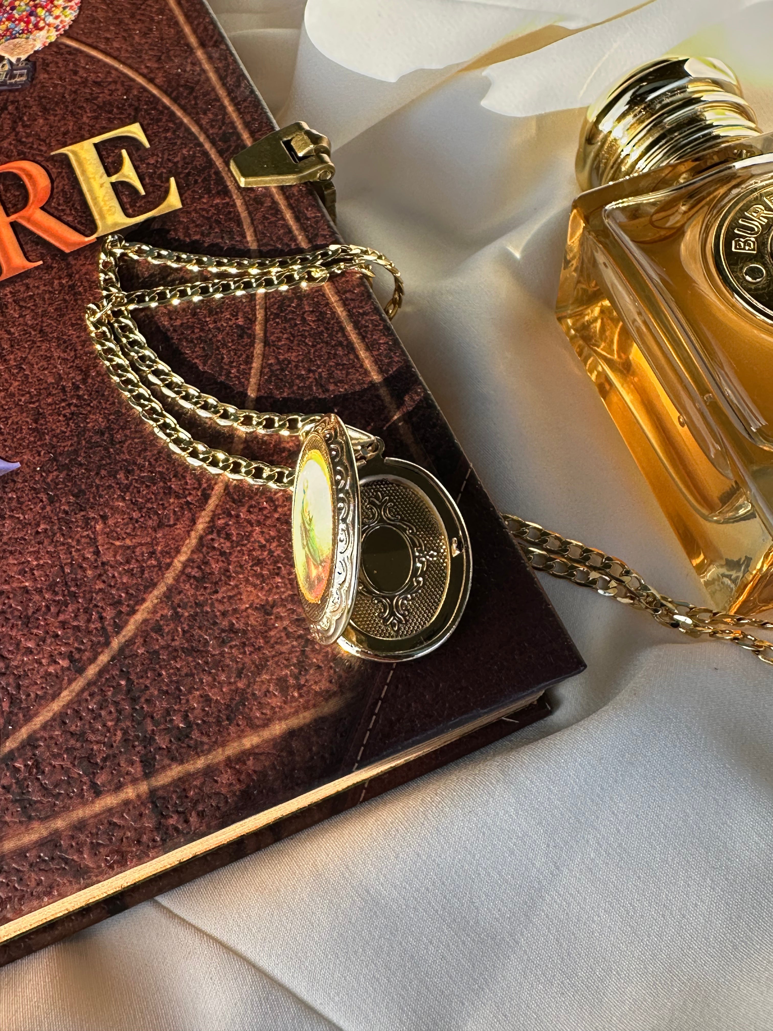 San Judas Picture Locket Necklace