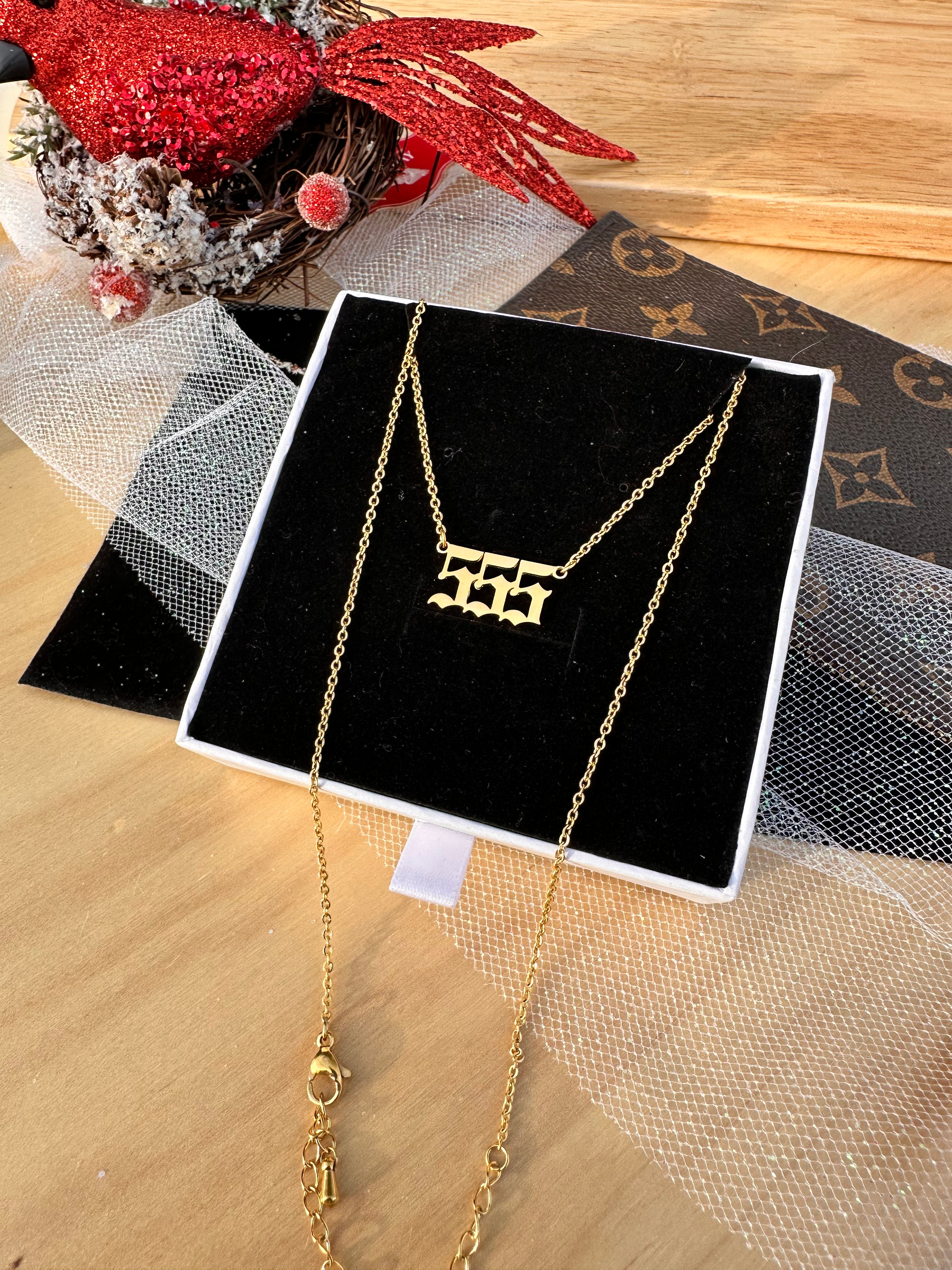 Manifestation: Angel Number Necklace