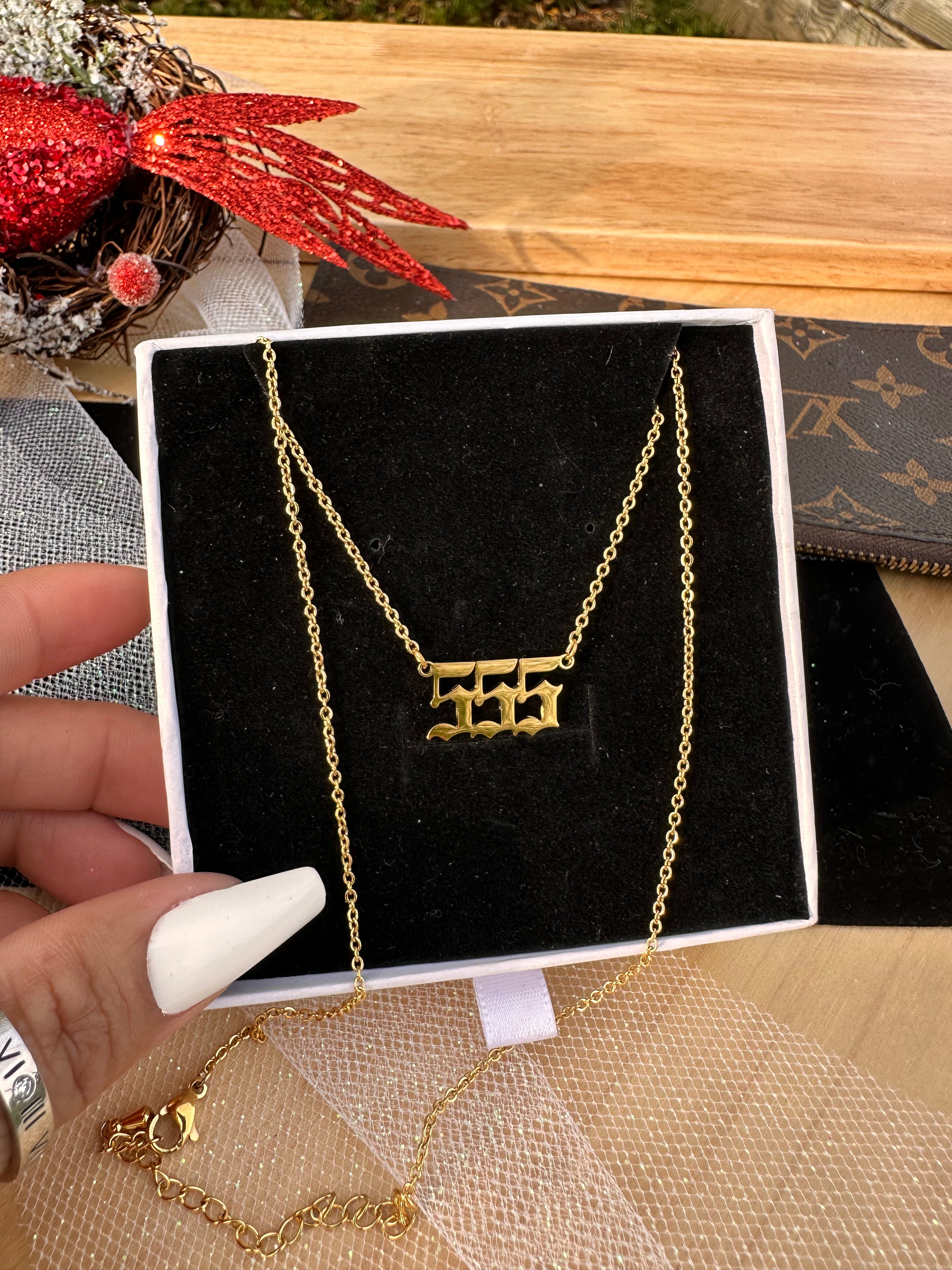 Manifestation: Angel Number Necklace