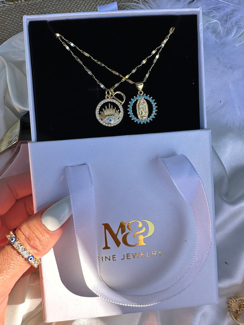 "Protect Me" Necklace Set