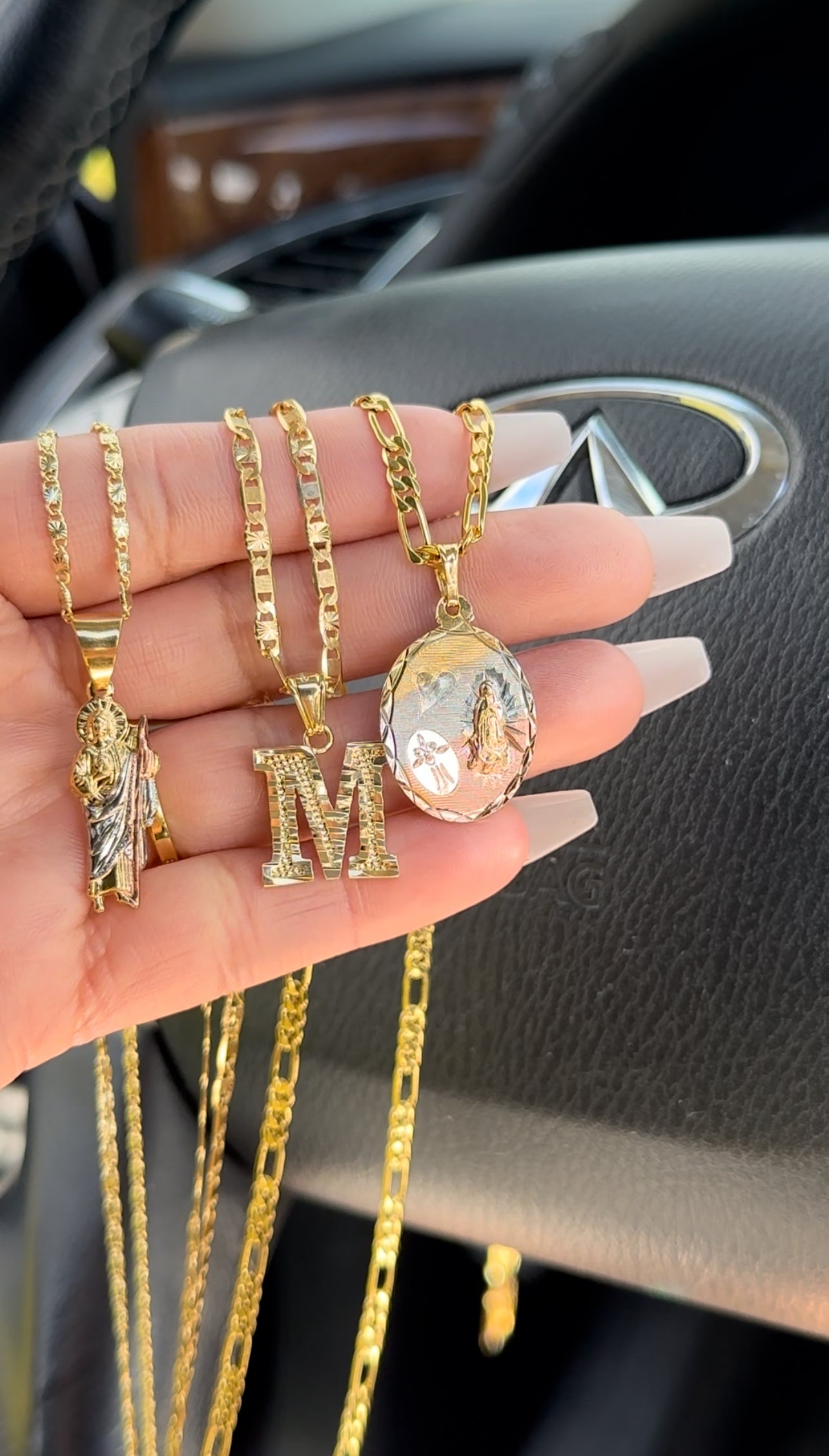 Gold Filled: San Juditas Tadeo Necklace (Small)