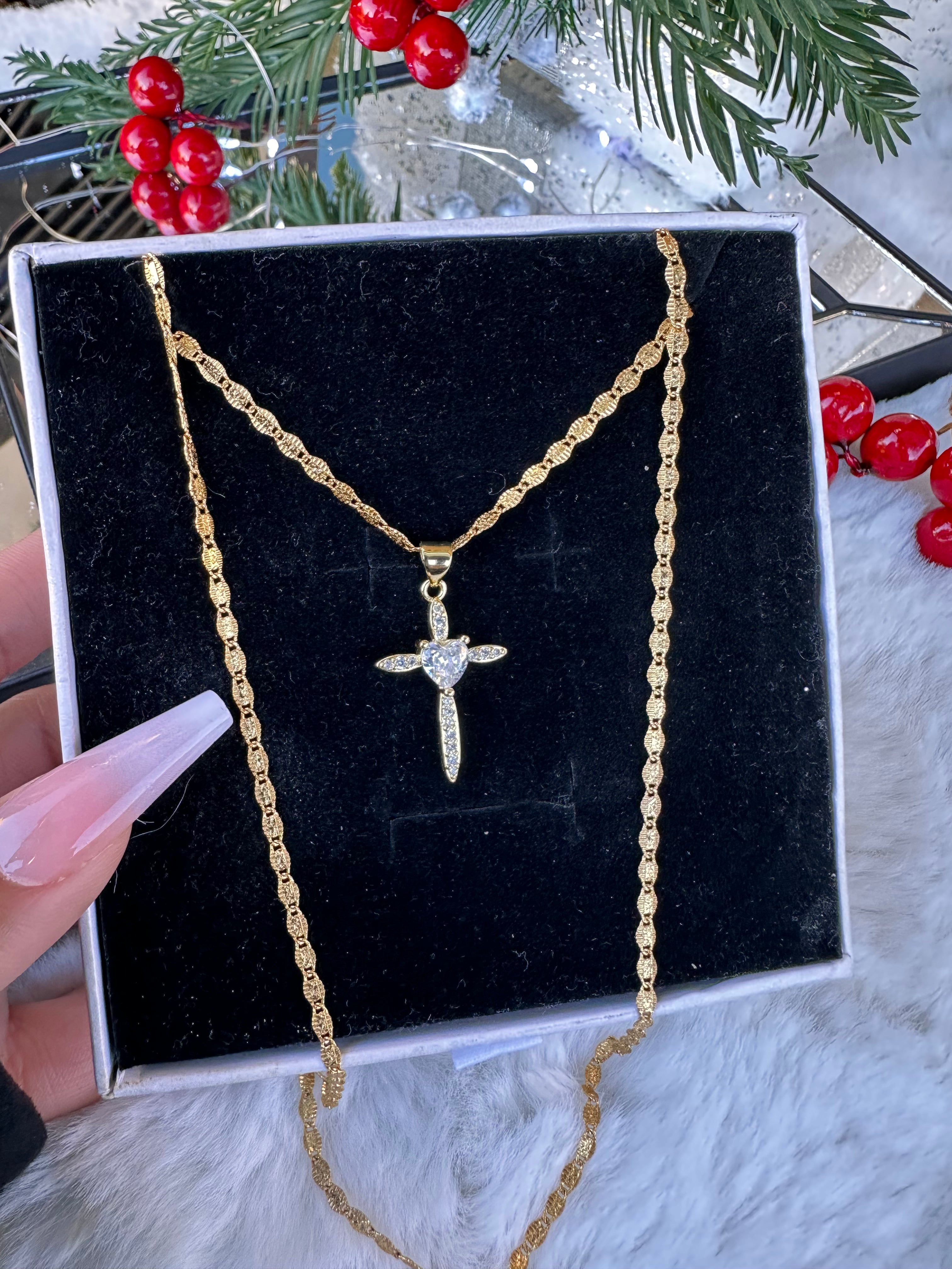 Love Cross Pendant