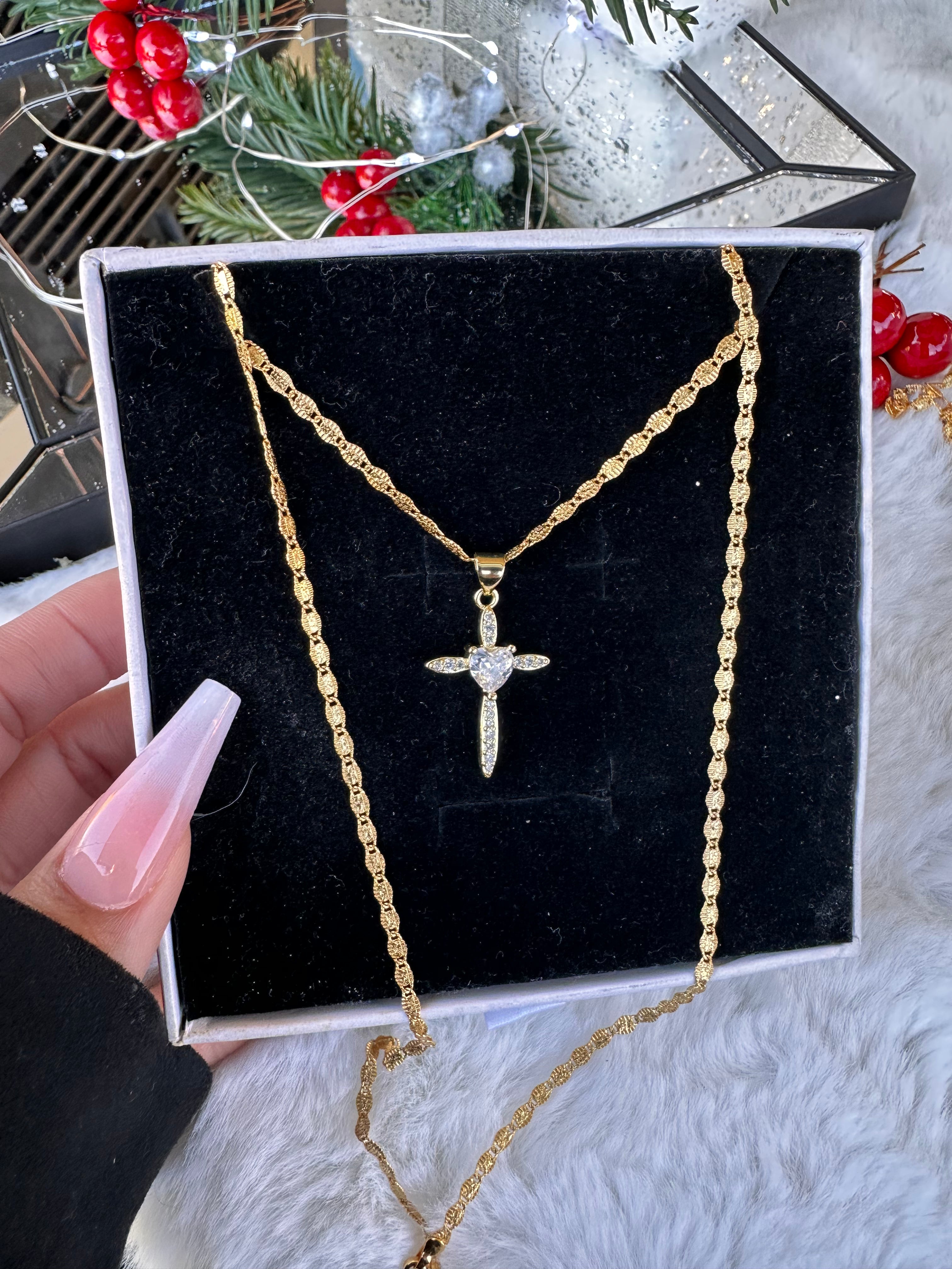 Love Cross Pendant