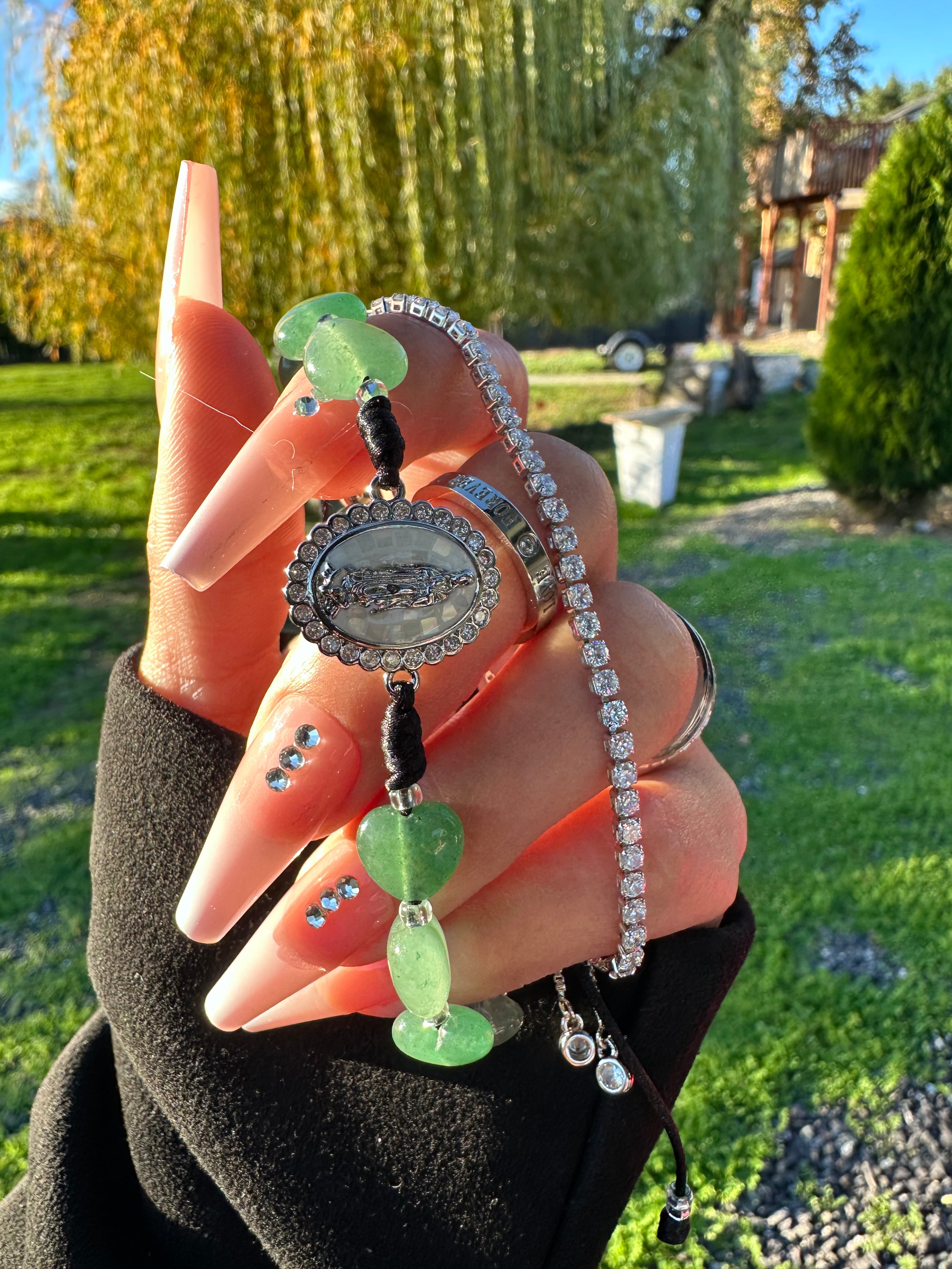 Divine Abundance Virgin Mary Bracelet Set