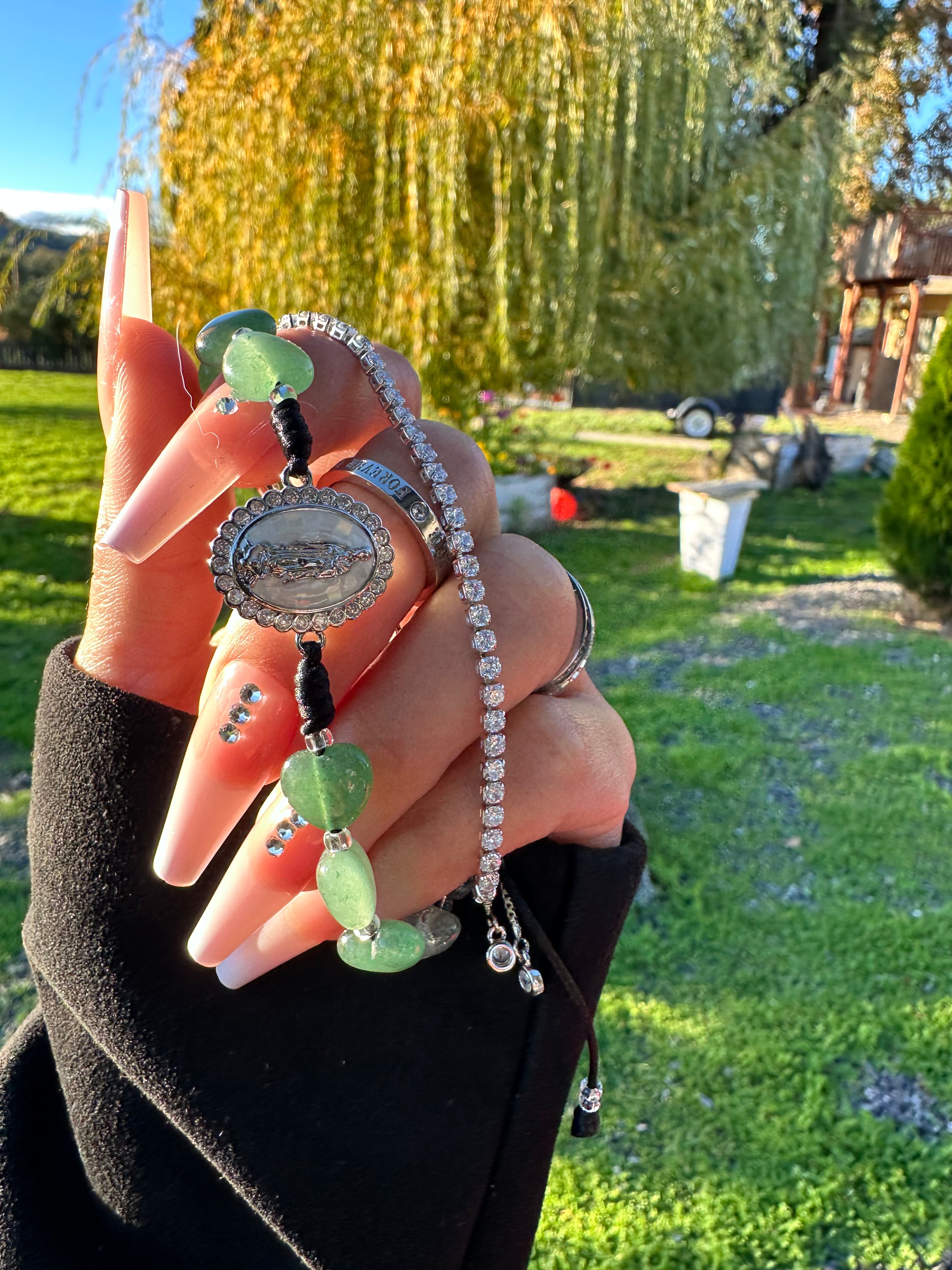 Divine Abundance Virgin Mary Bracelet Set