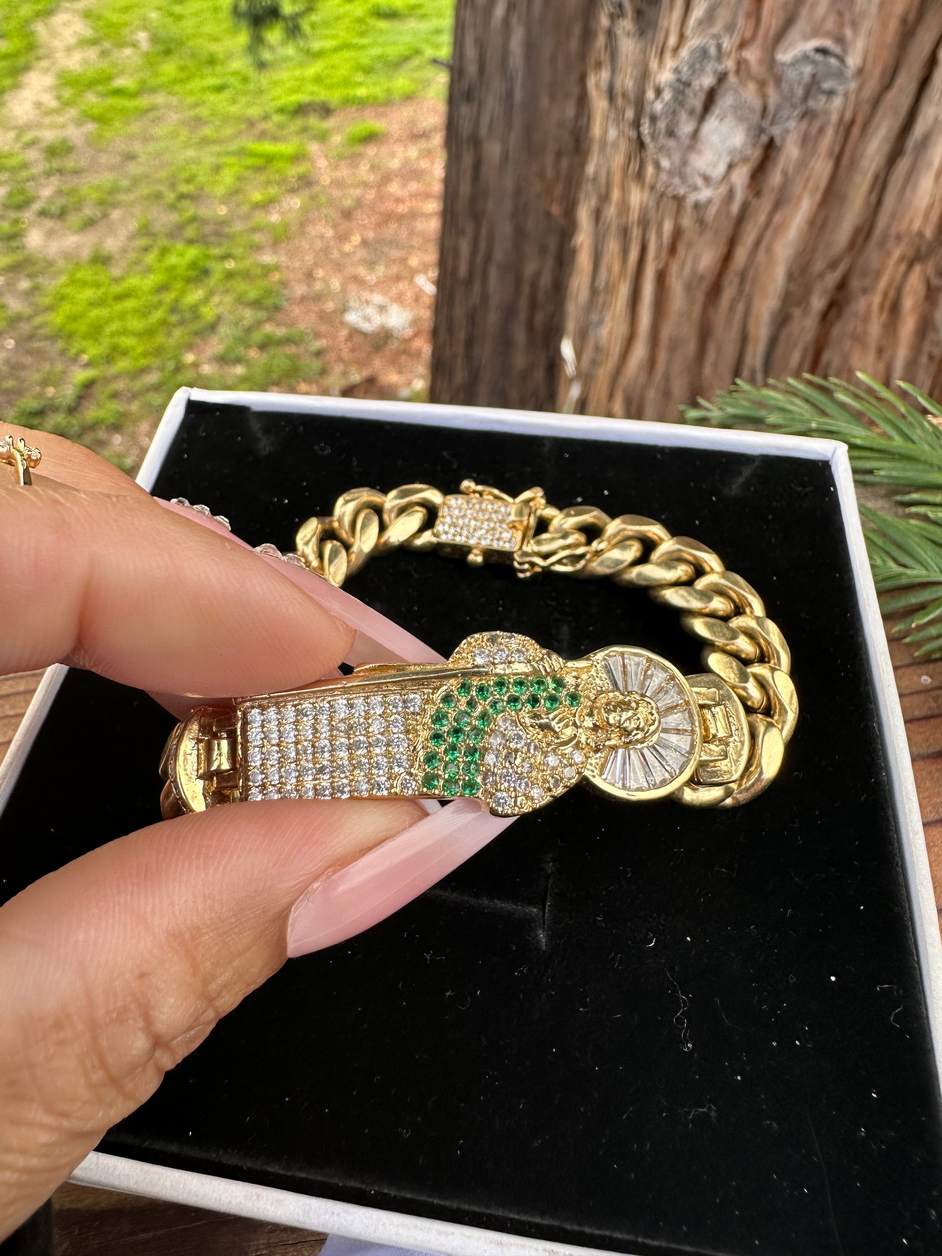 San Judas Men's Cuban Bracelet