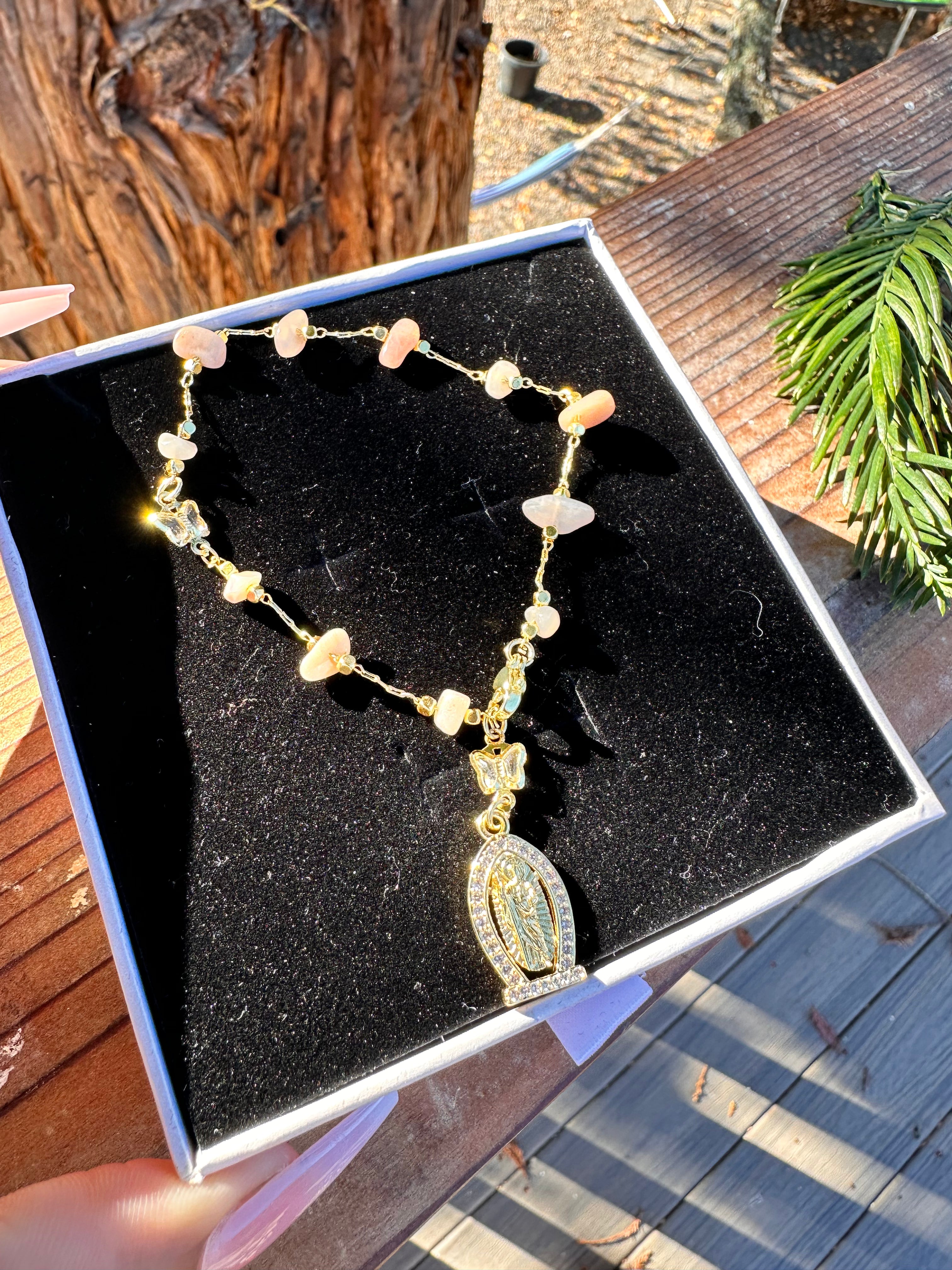 Mini Saint Jude Car Rosario