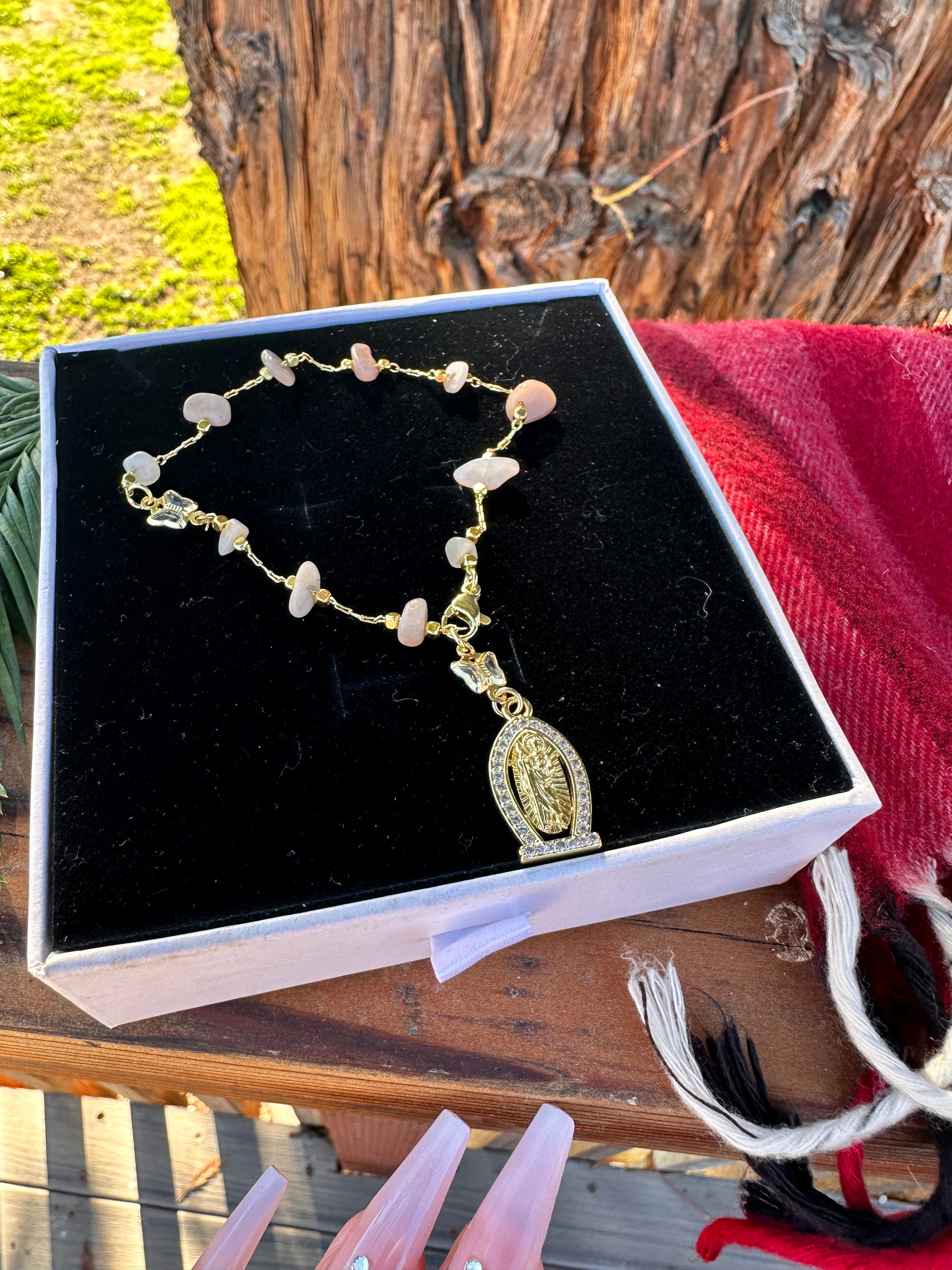 Mini Saint Jude Car Rosario