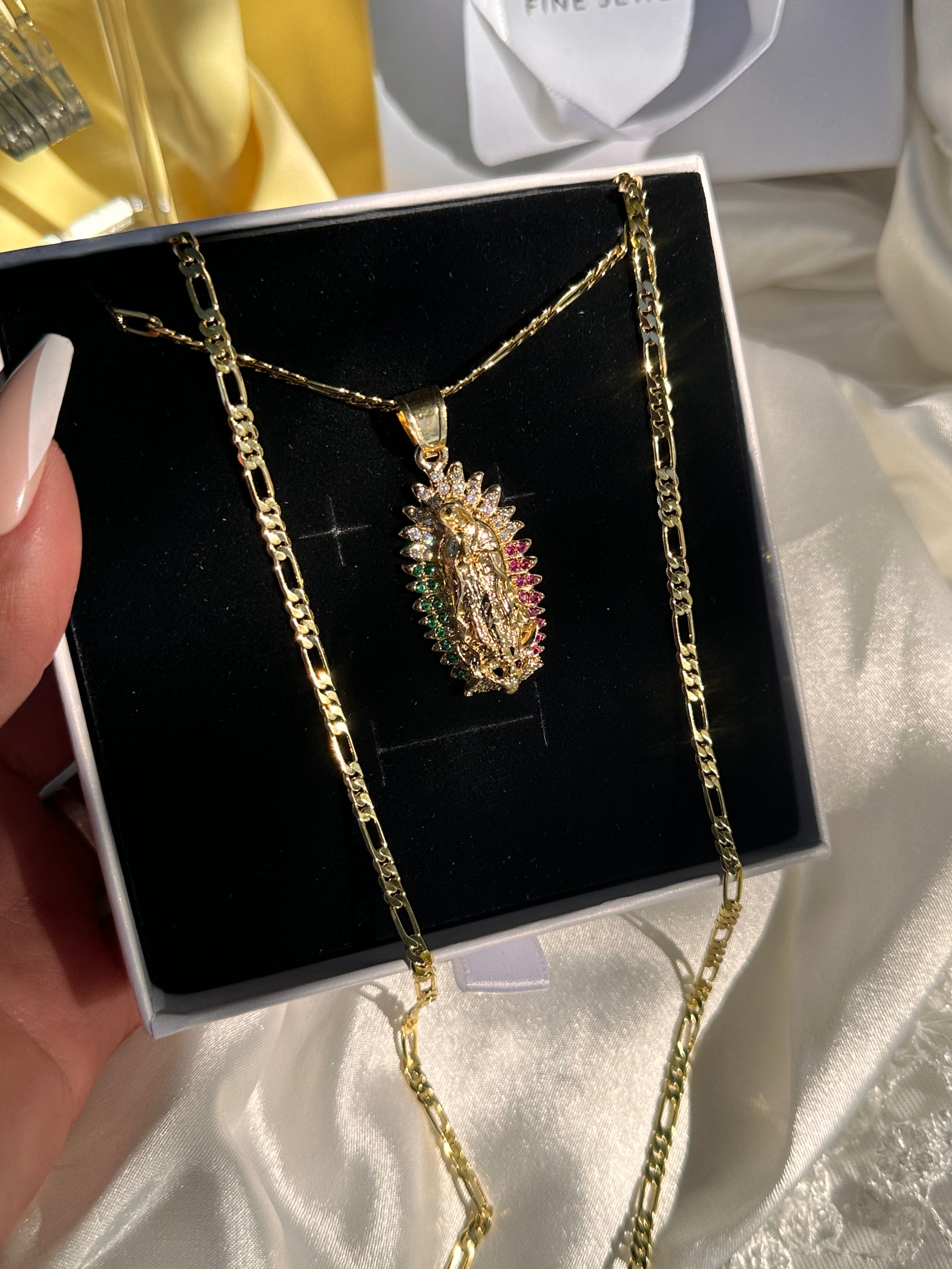Virgen de Guadalupe Necklace