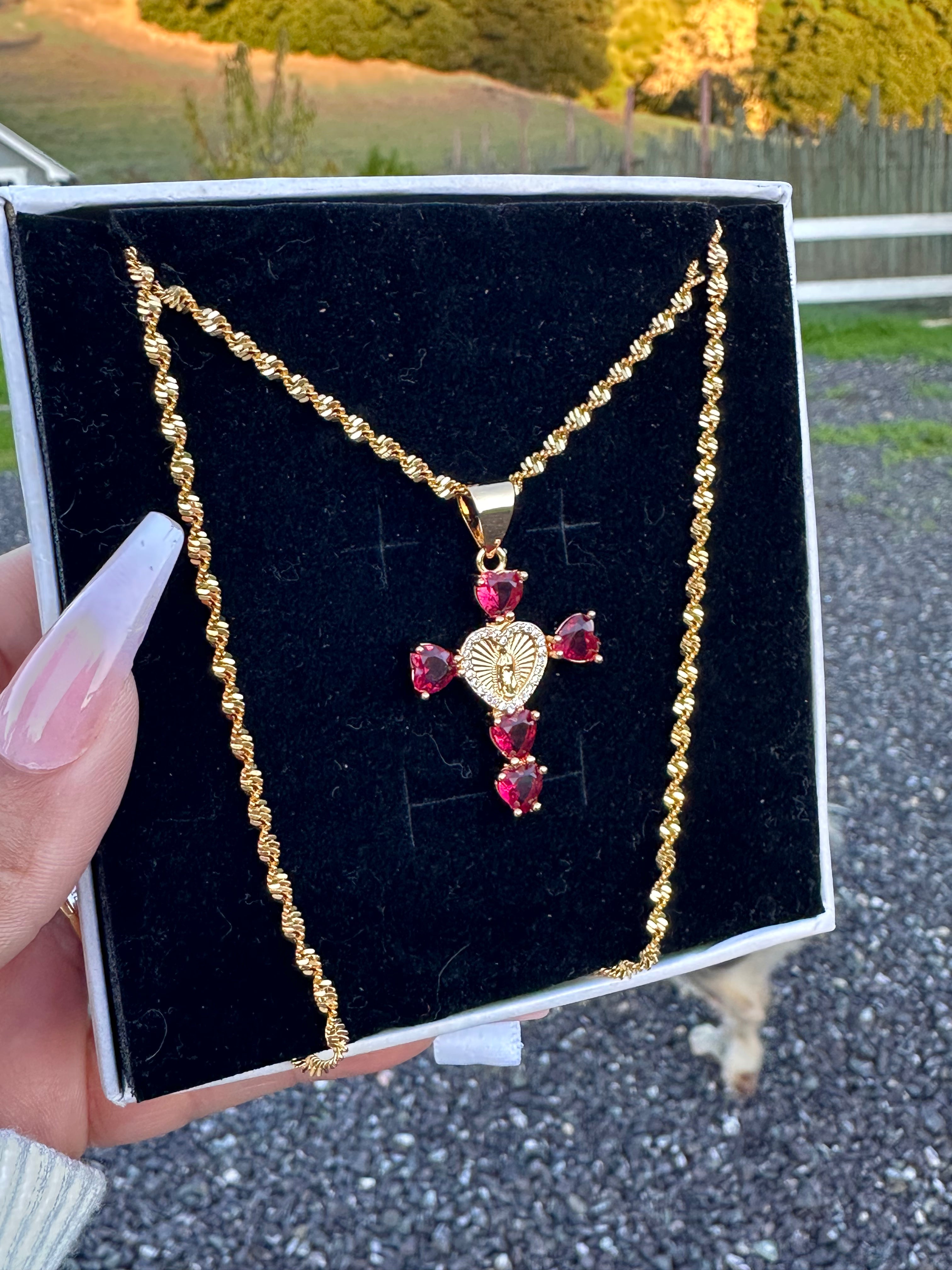 Virgen mary cruz ❤️