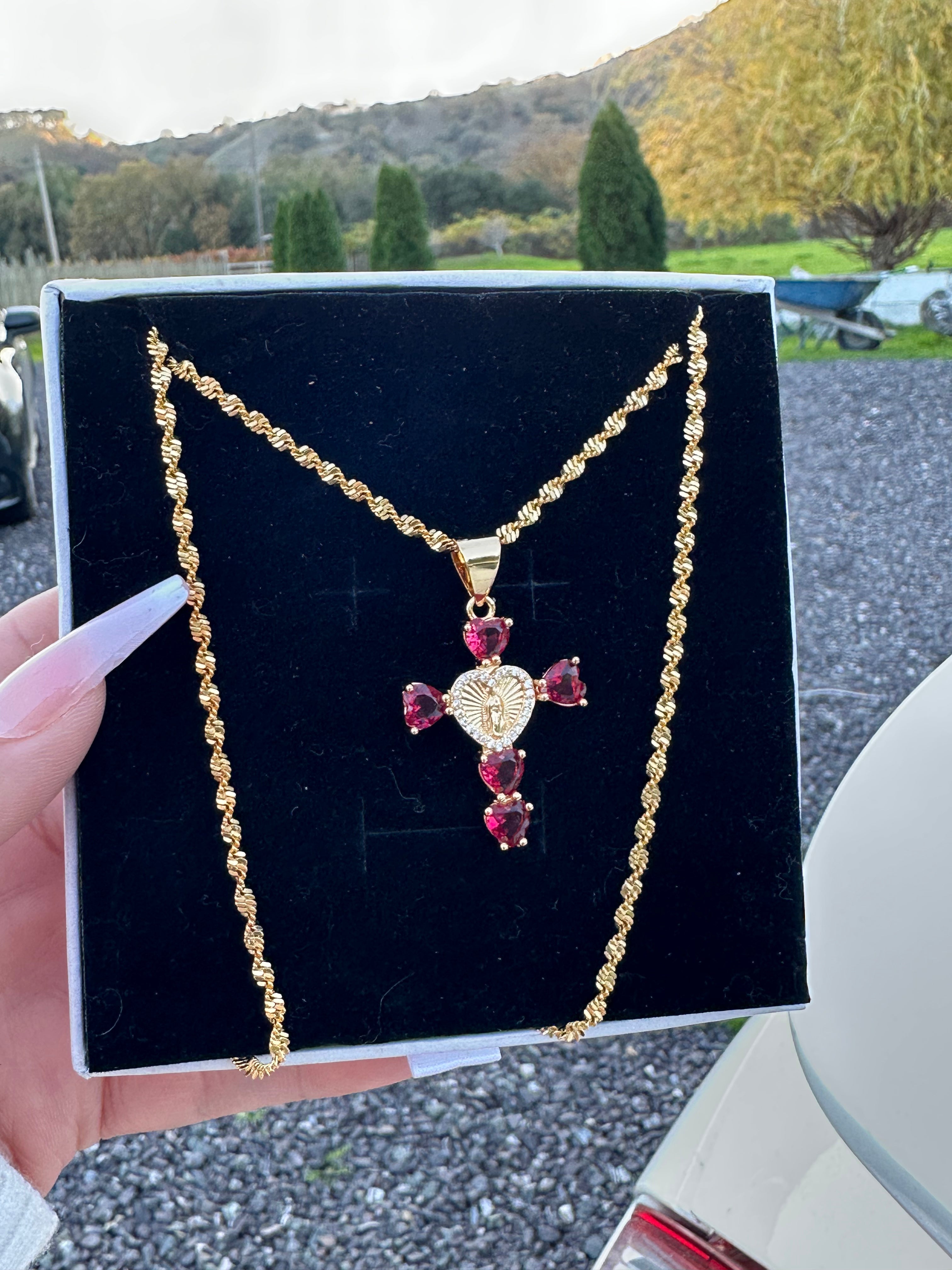 Virgen mary cruz ❤️