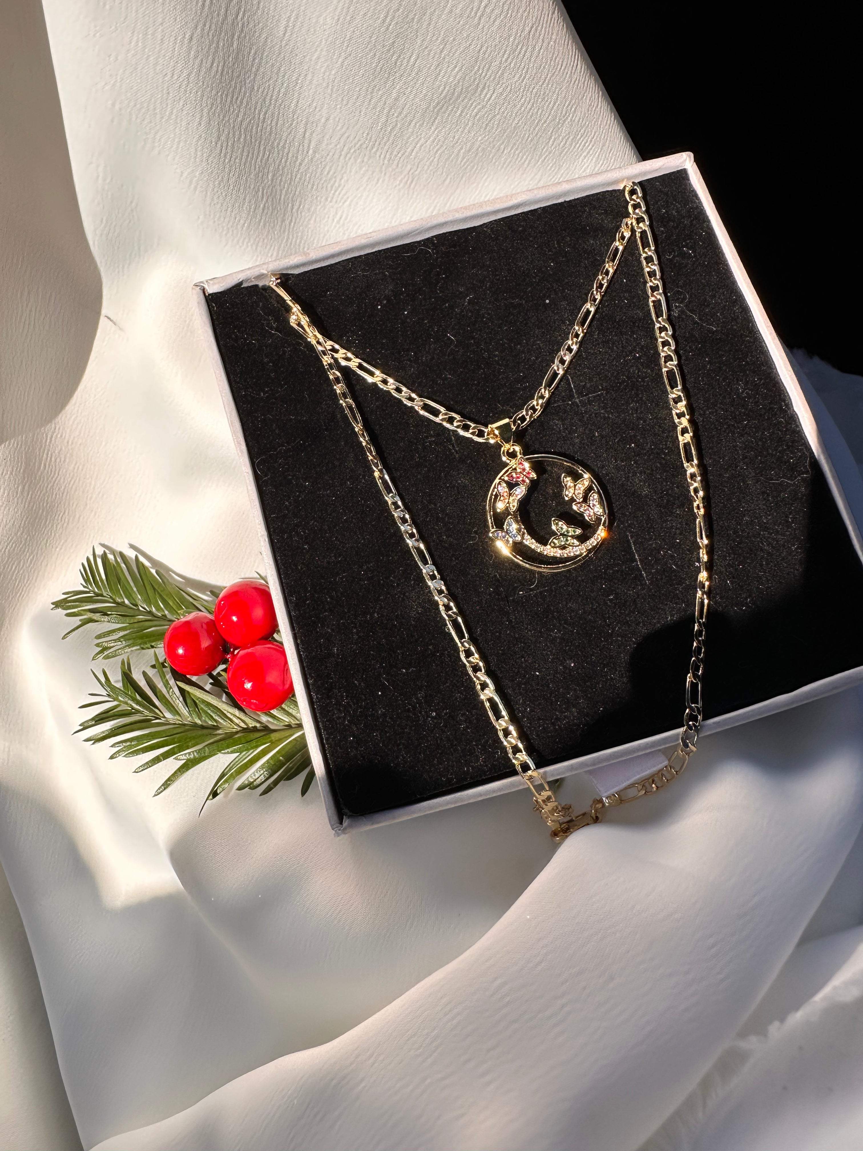 Eternal Flutter Butterfly Necklace