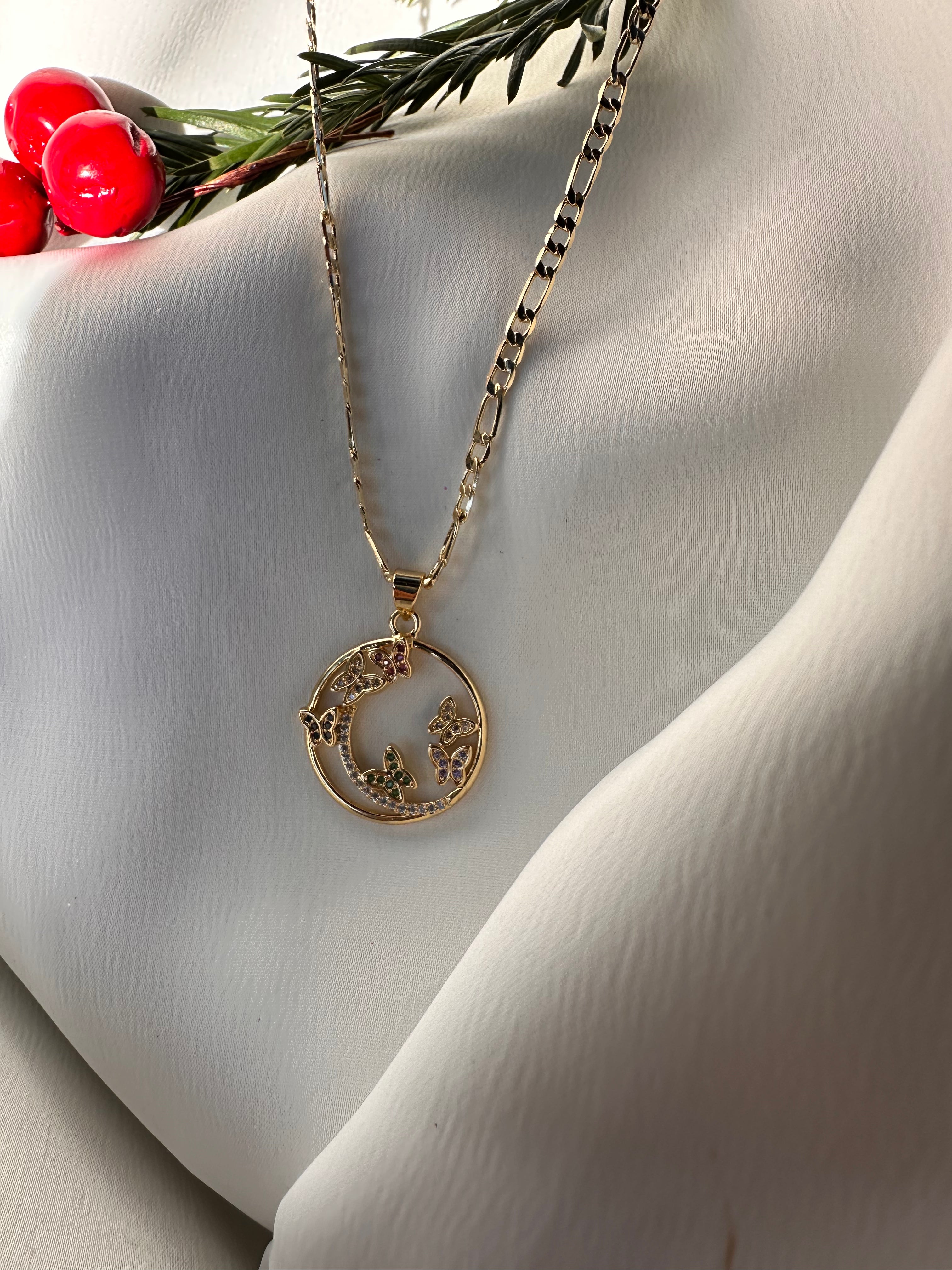 Eternal Flutter Butterfly Necklace