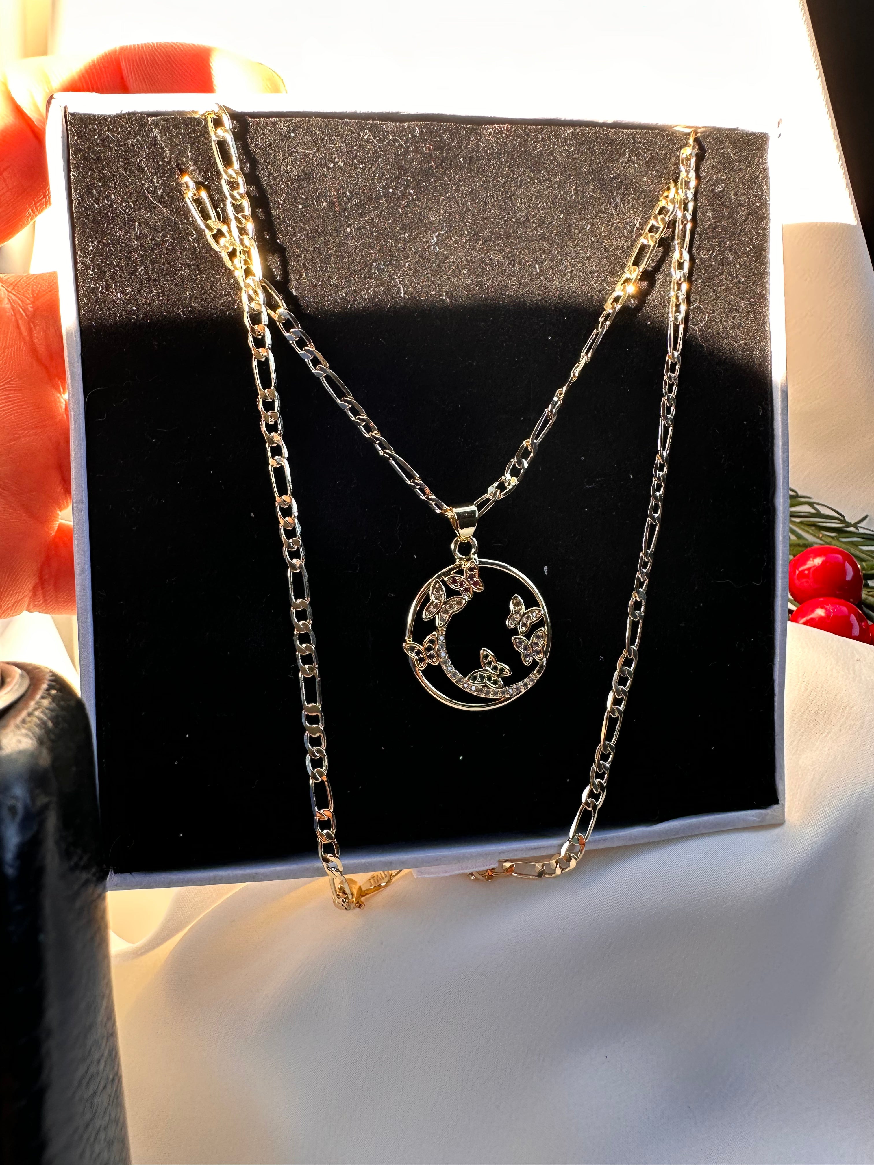 Eternal Flutter Butterfly Necklace