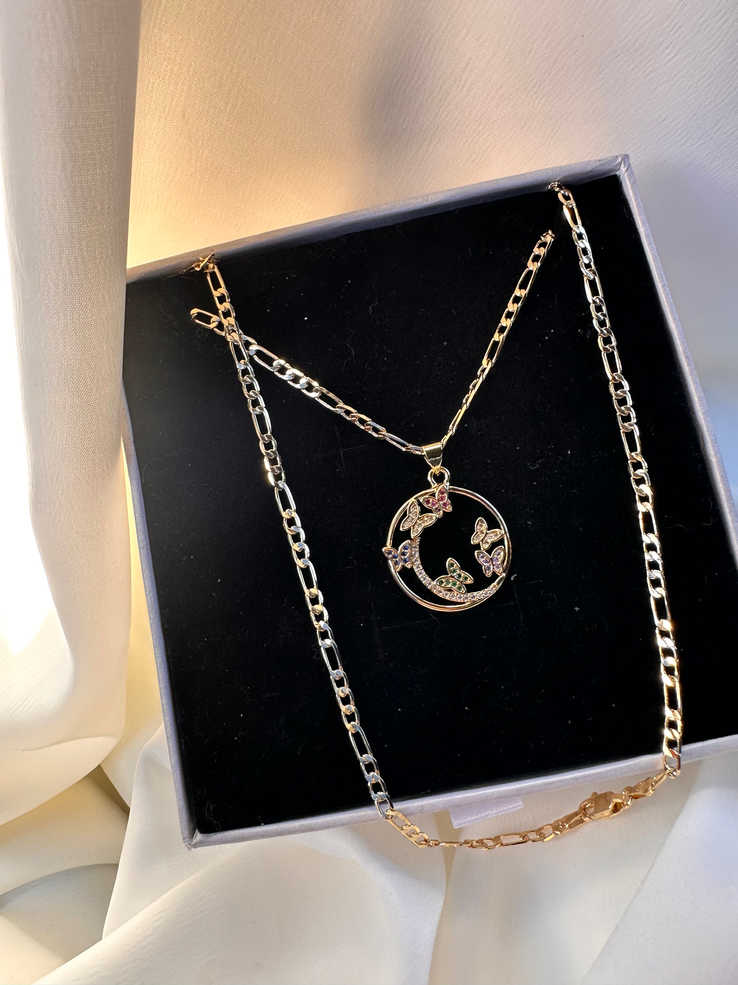 Eternal Flutter Butterfly Necklace