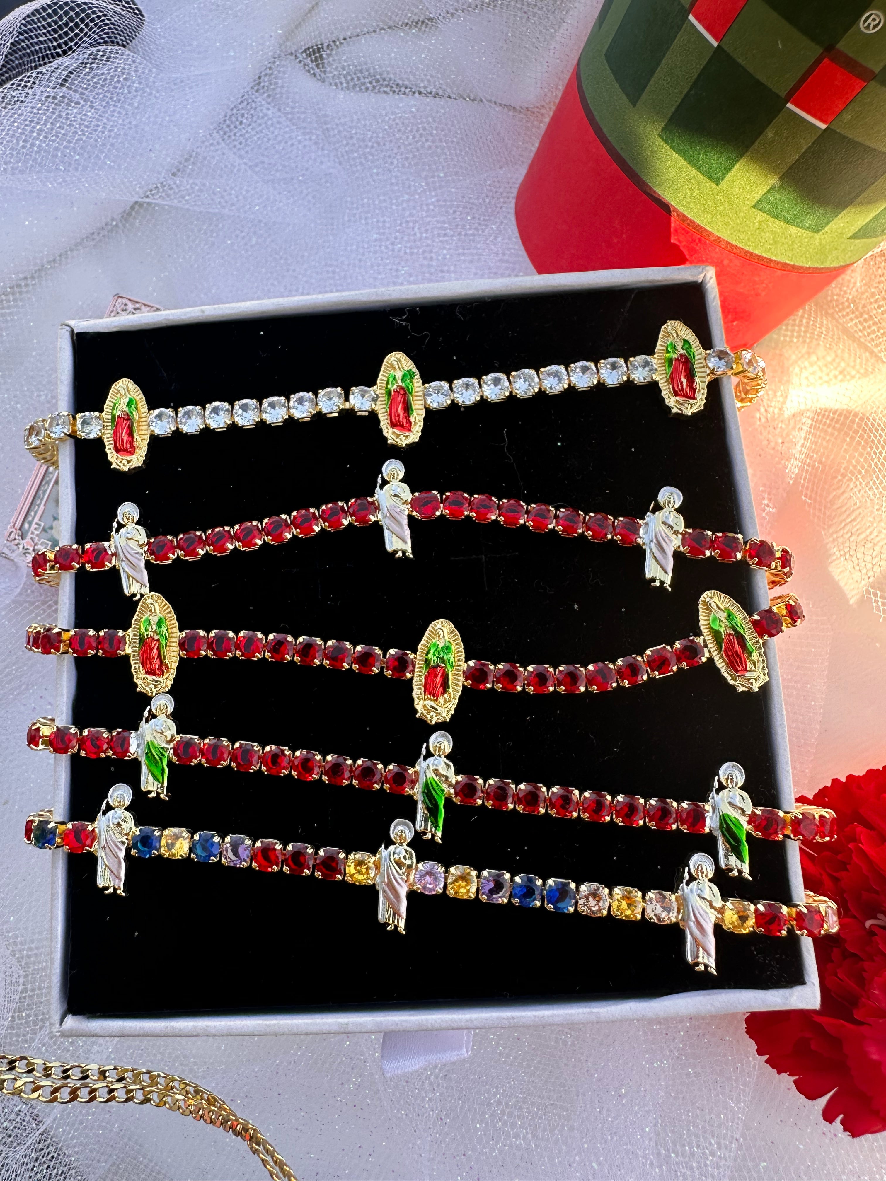 Blassed by Mi Morenita Tennis Bracelet