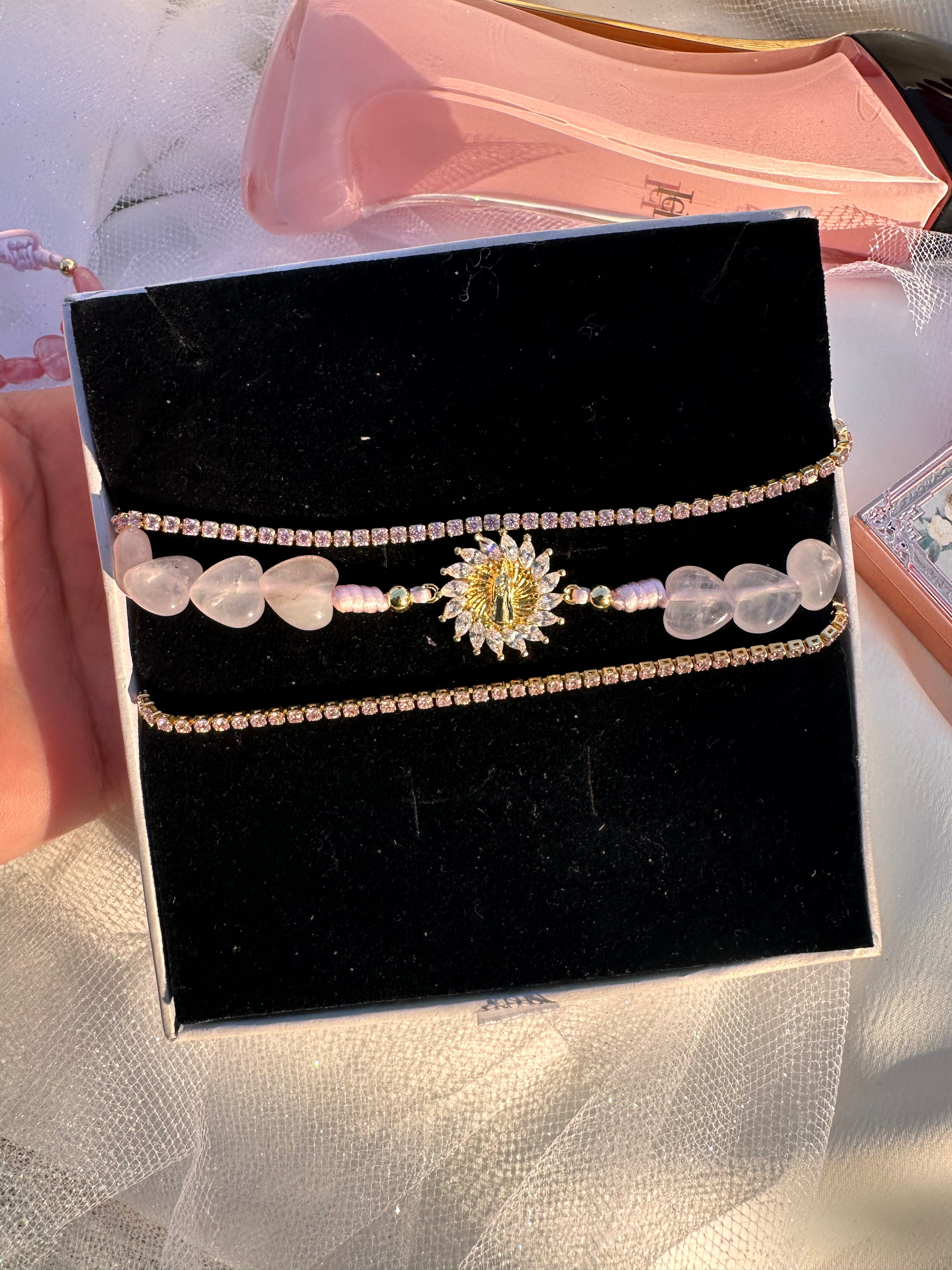 Divine Mary Love Bracelet Trio