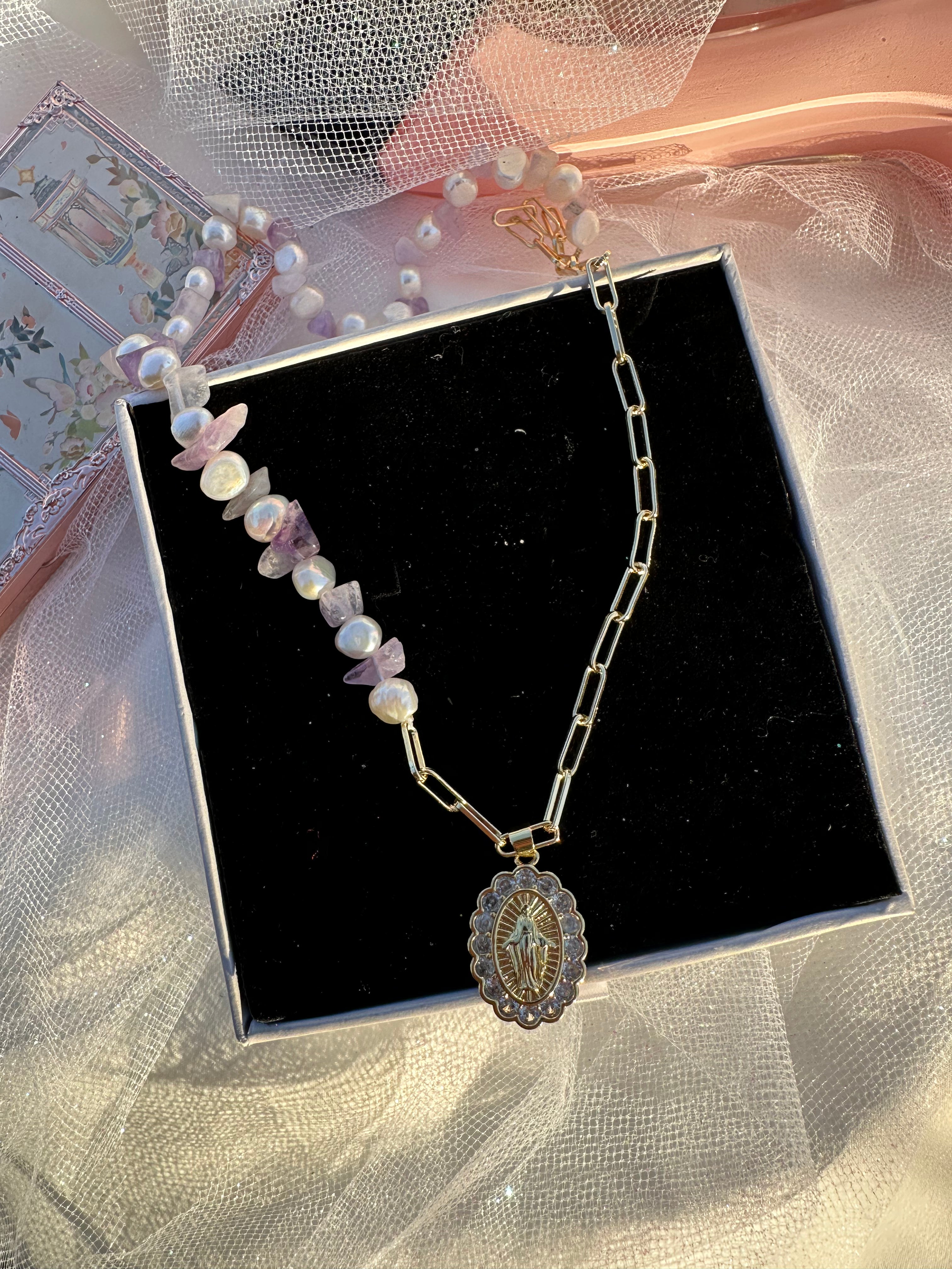 Amethyst Blessing Necklace