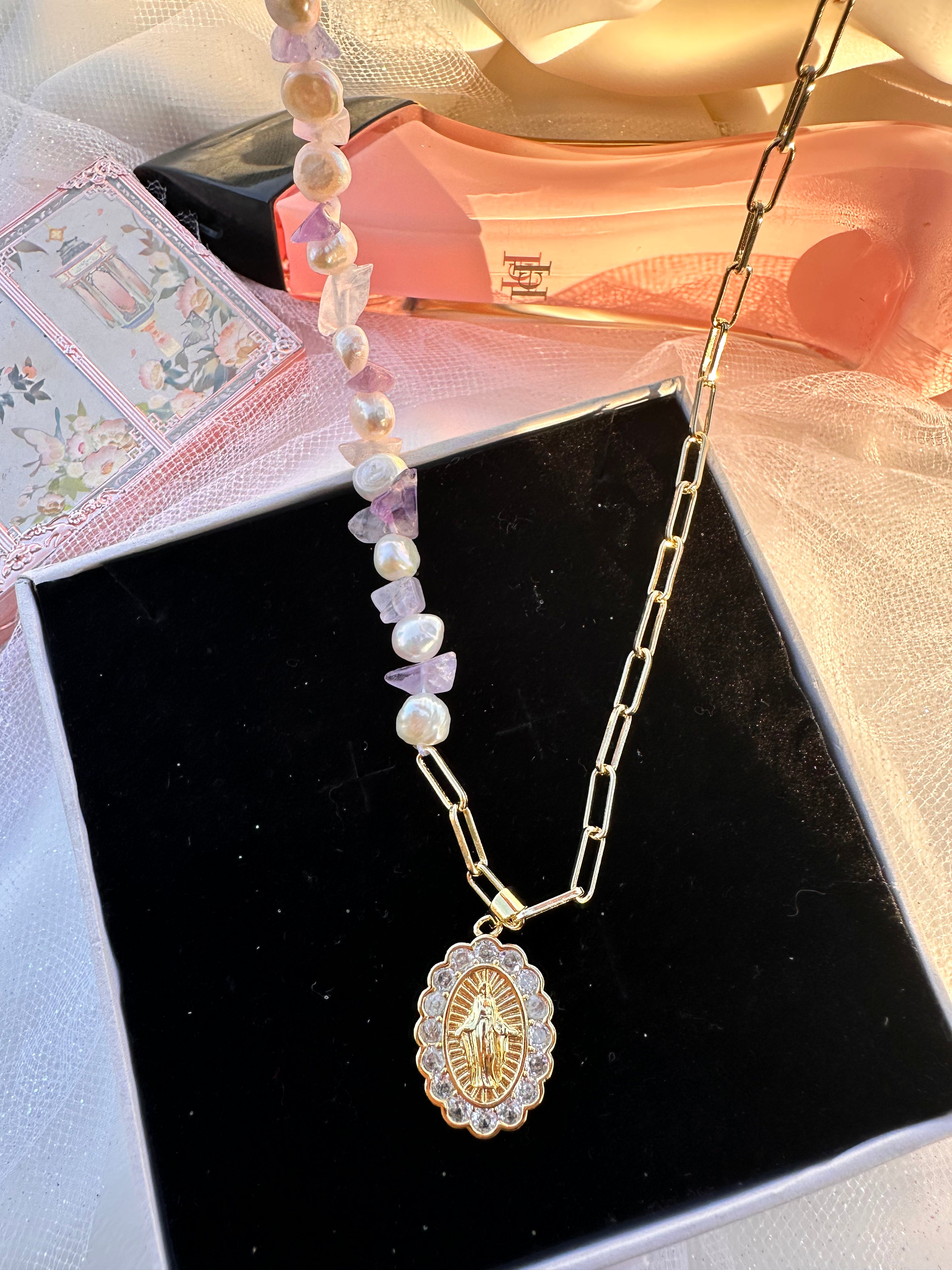 Amethyst Blessing Necklace