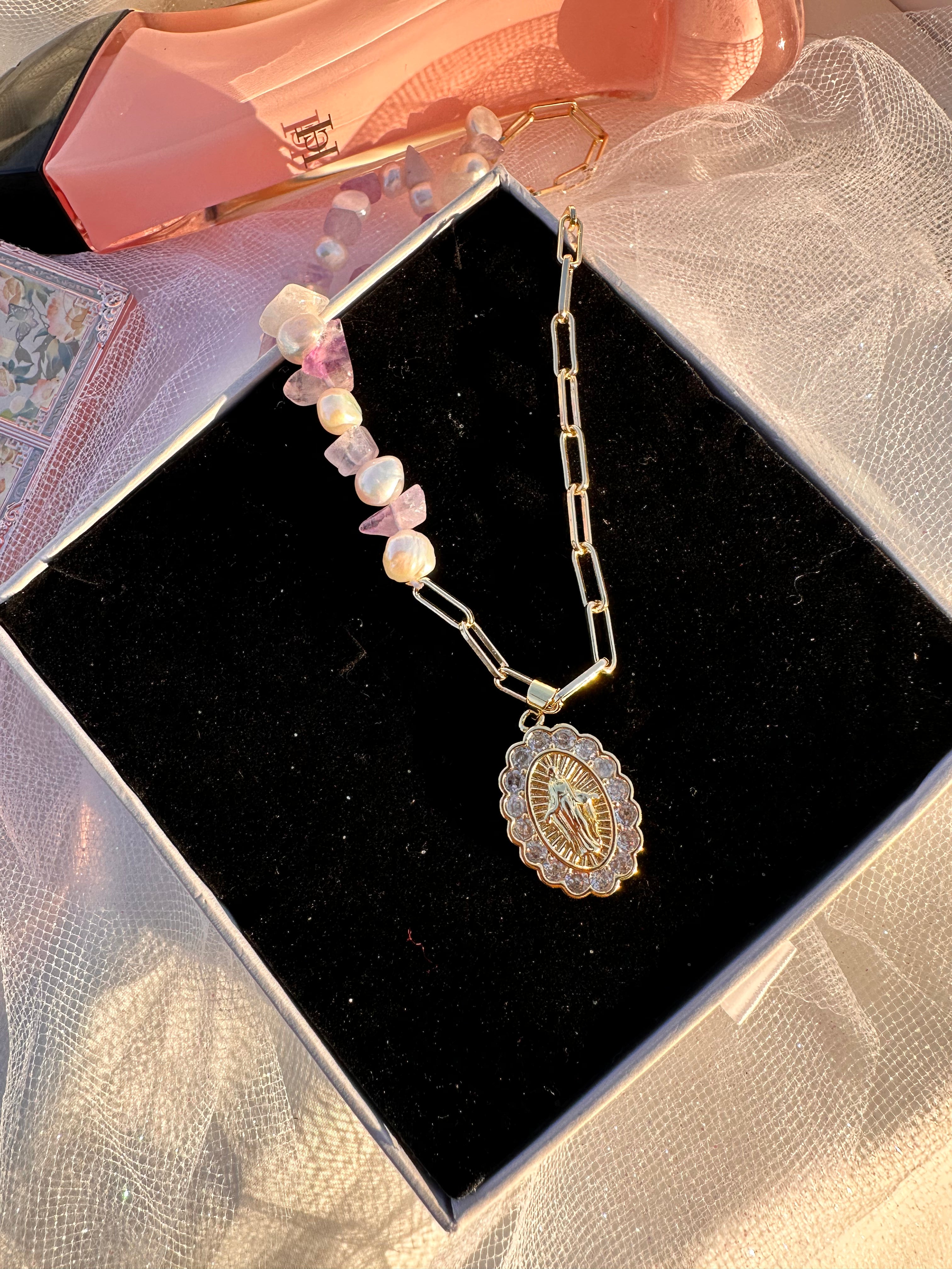 Amethyst Blessing Necklace