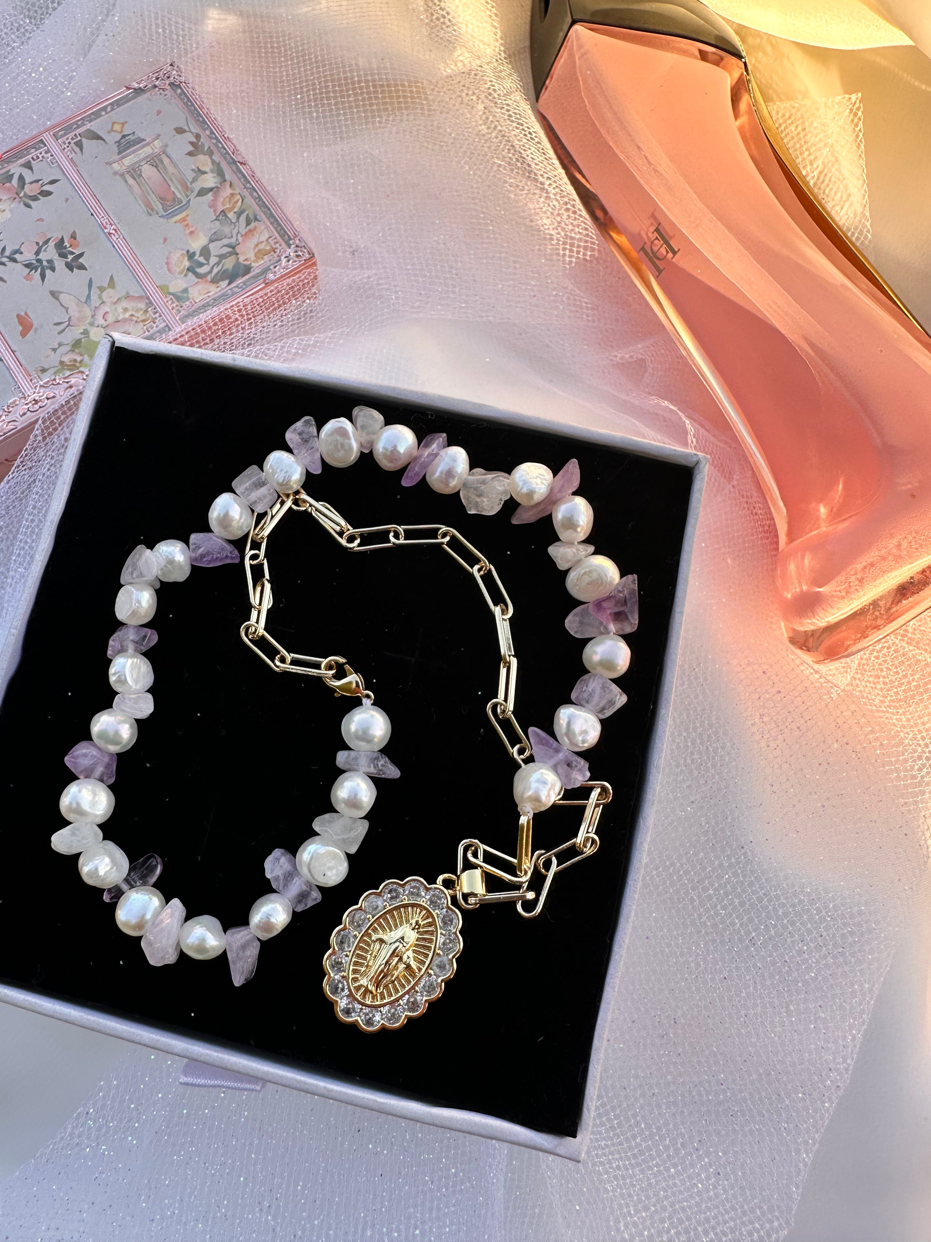 Amethyst Blessing Necklace