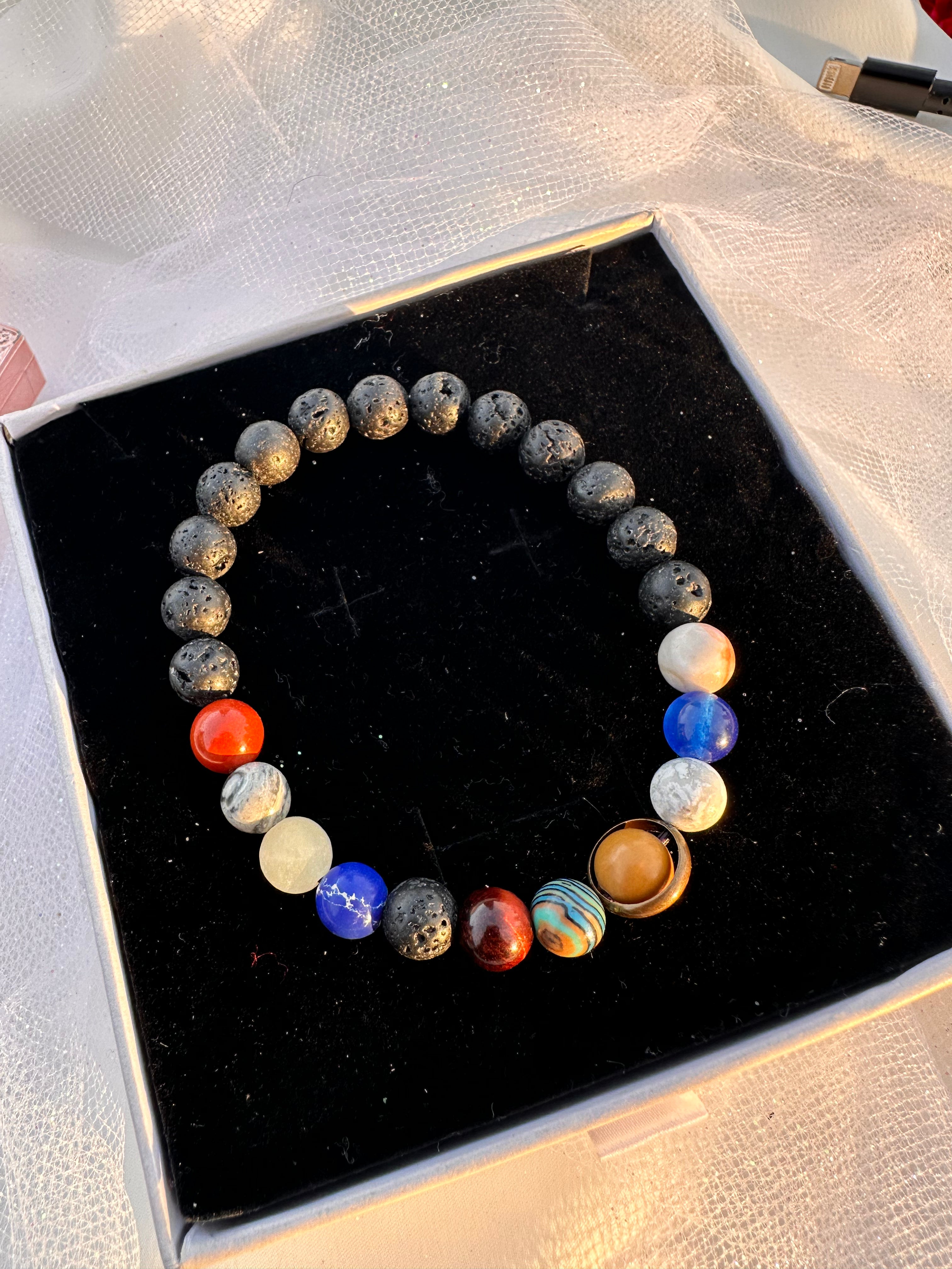 Cosmic Lava Planet Bracelet