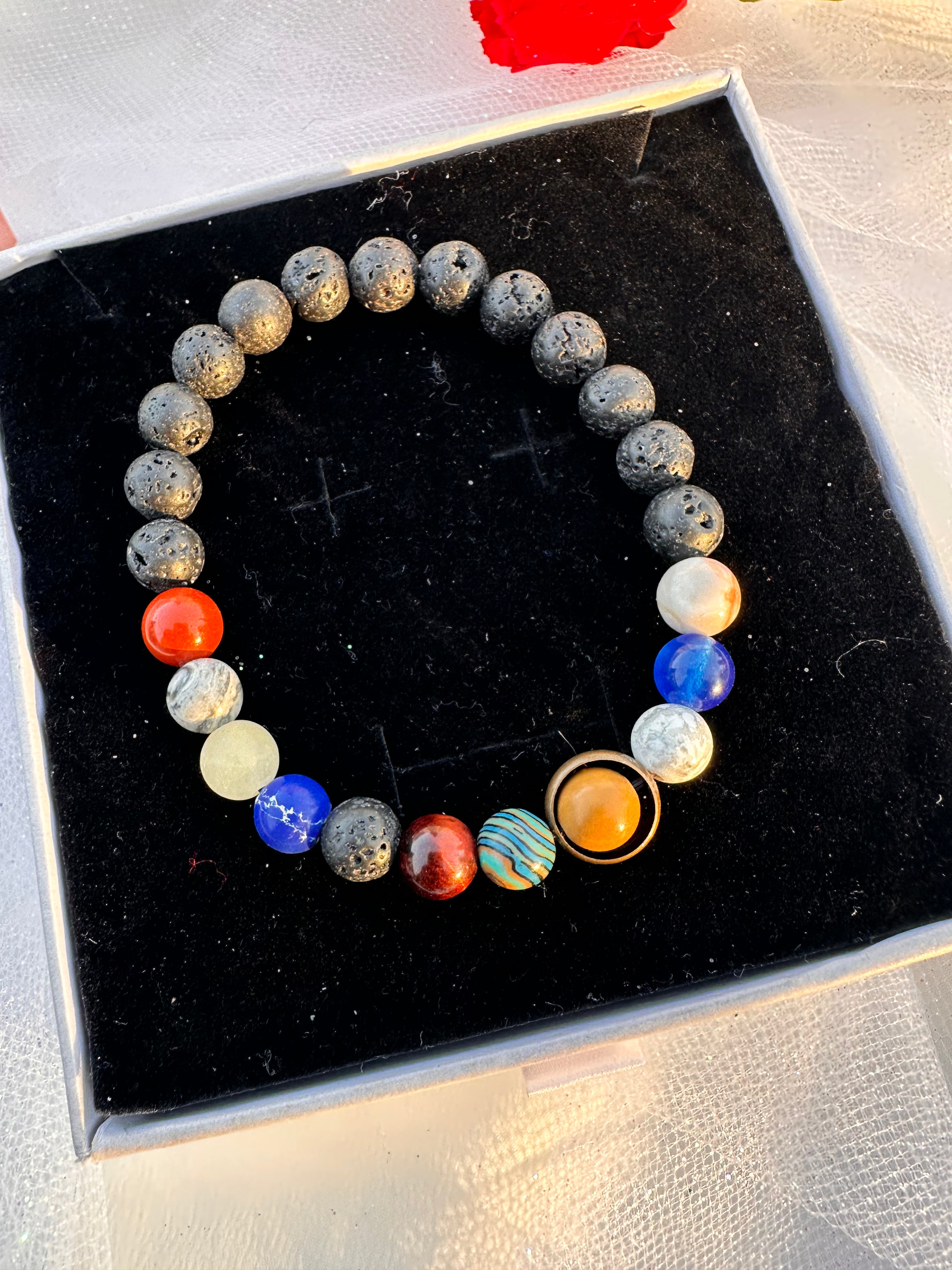 Cosmic Lava Planet Bracelet