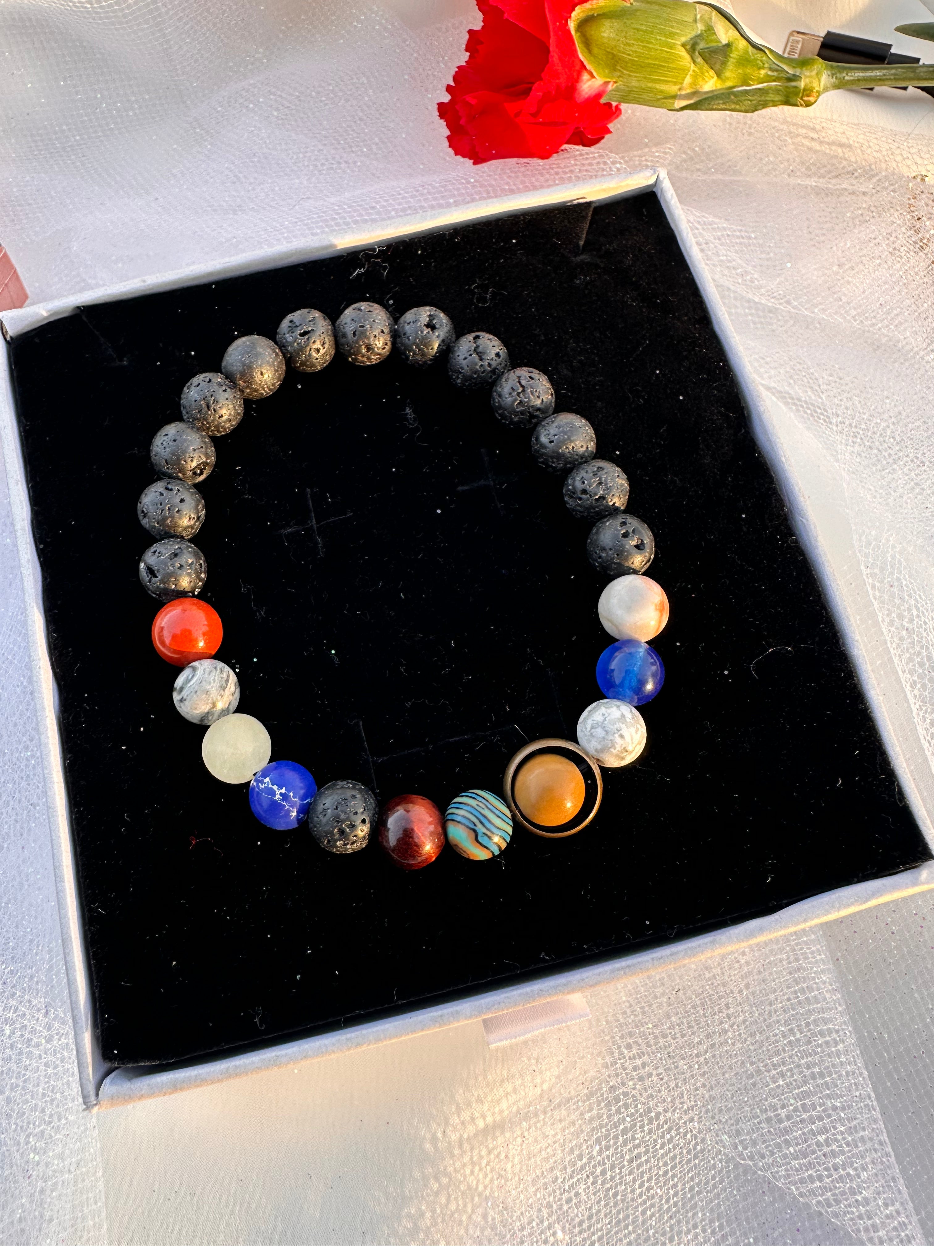 Cosmic Lava Planet Bracelet