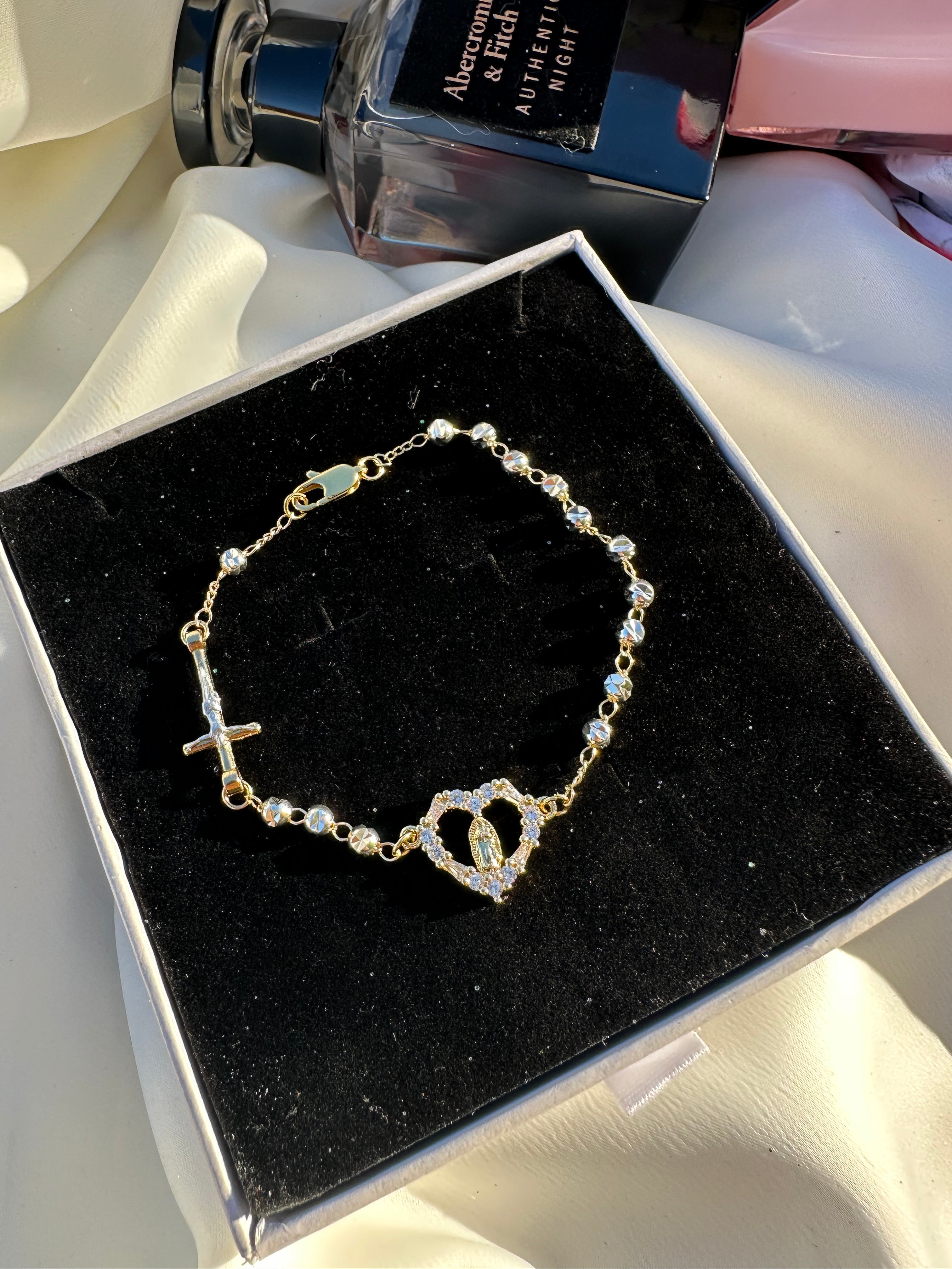 Sacred Heart Rosario Bracelet