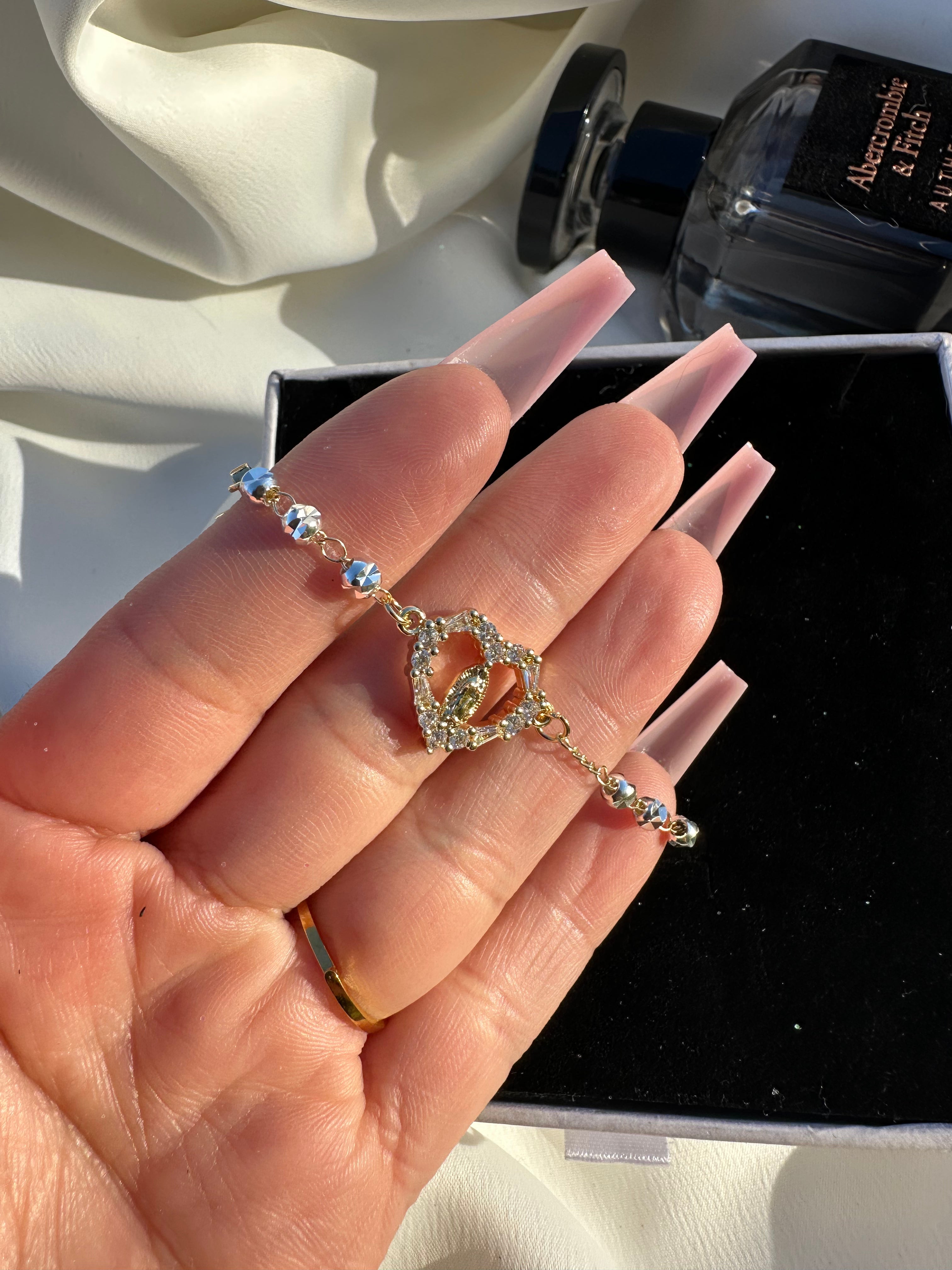 Sacred Heart Rosario Bracelet