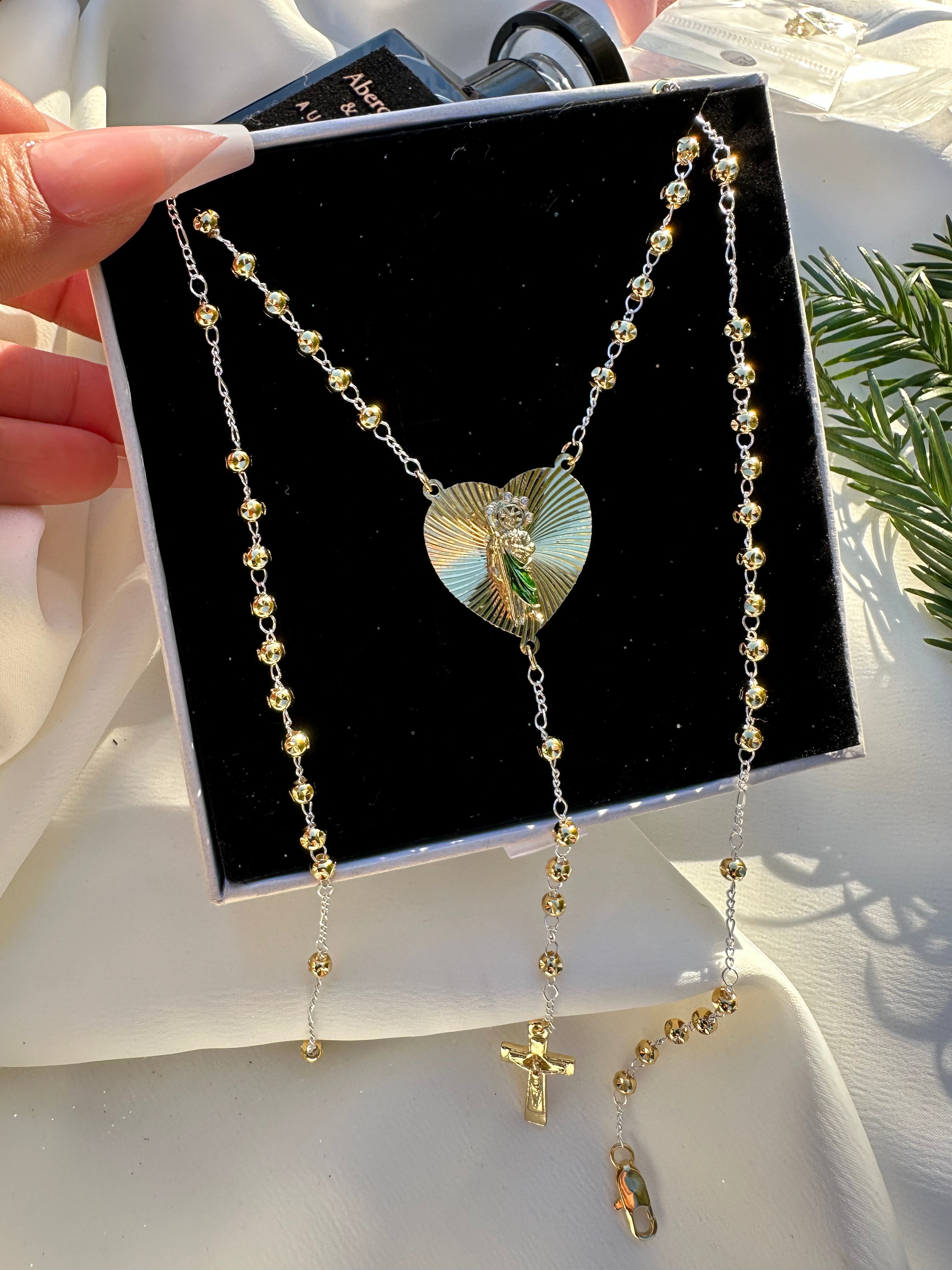 Saint Jude Heartlight Rosary