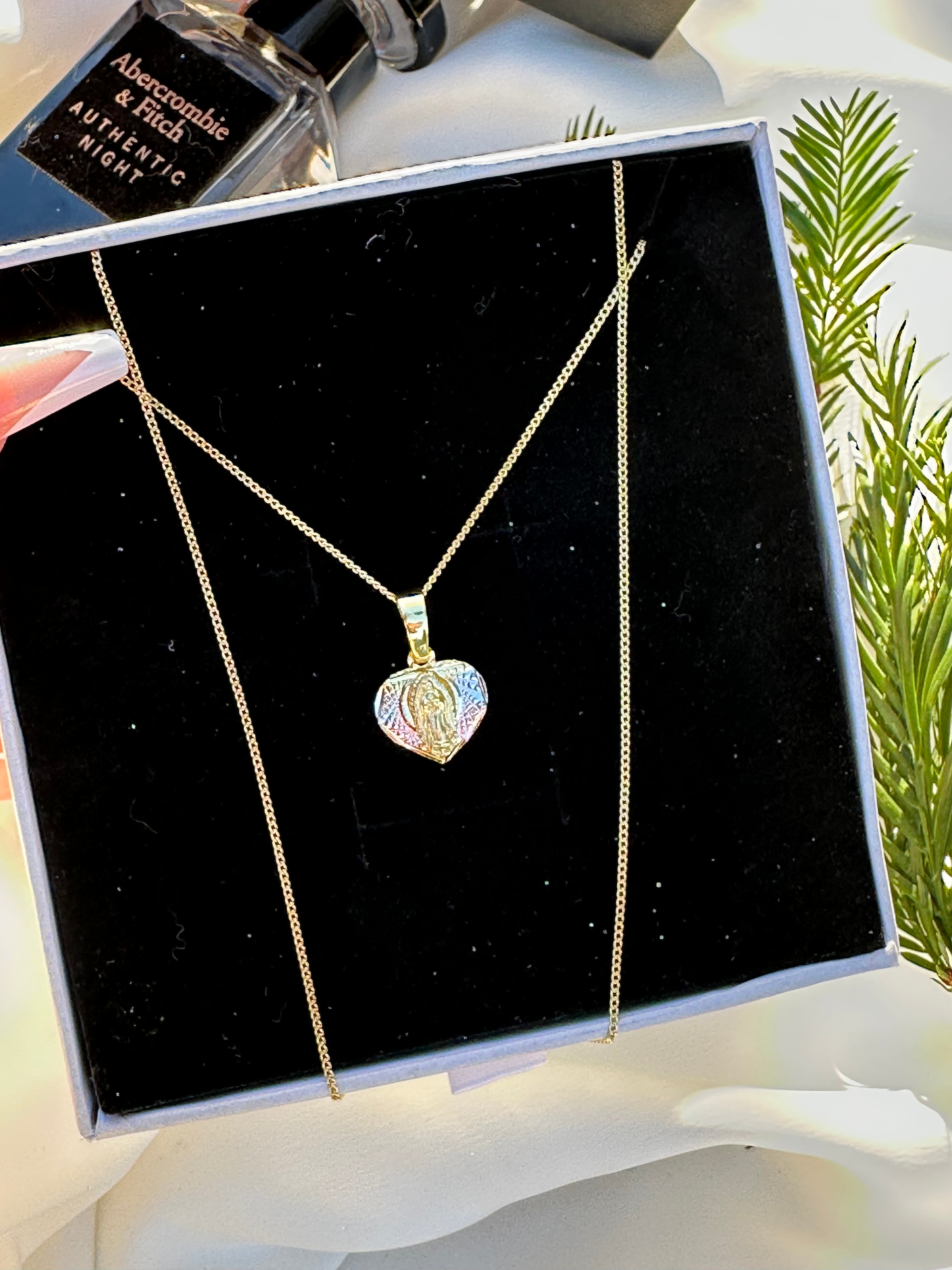 Virgin Mary Love Necklace