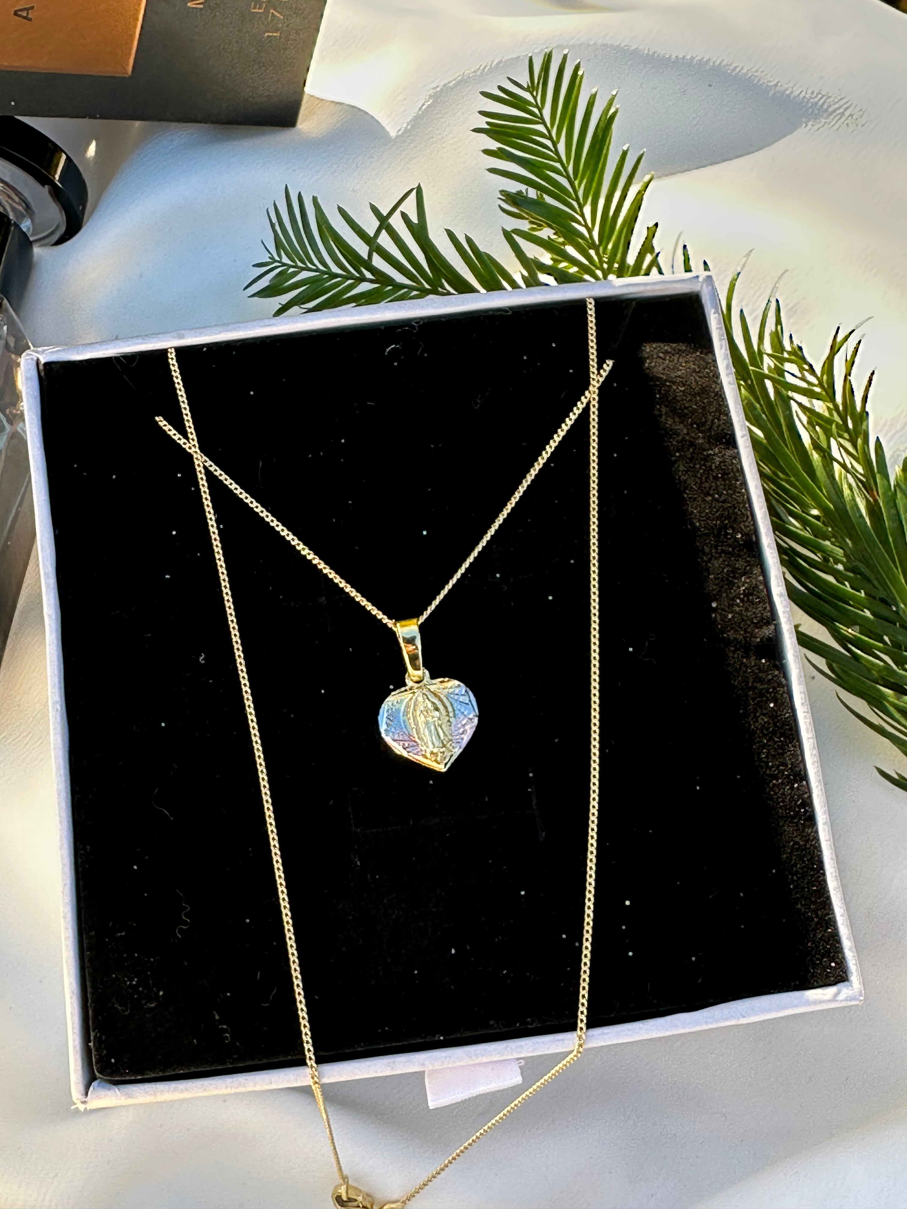 Virgin Mary Love Necklace