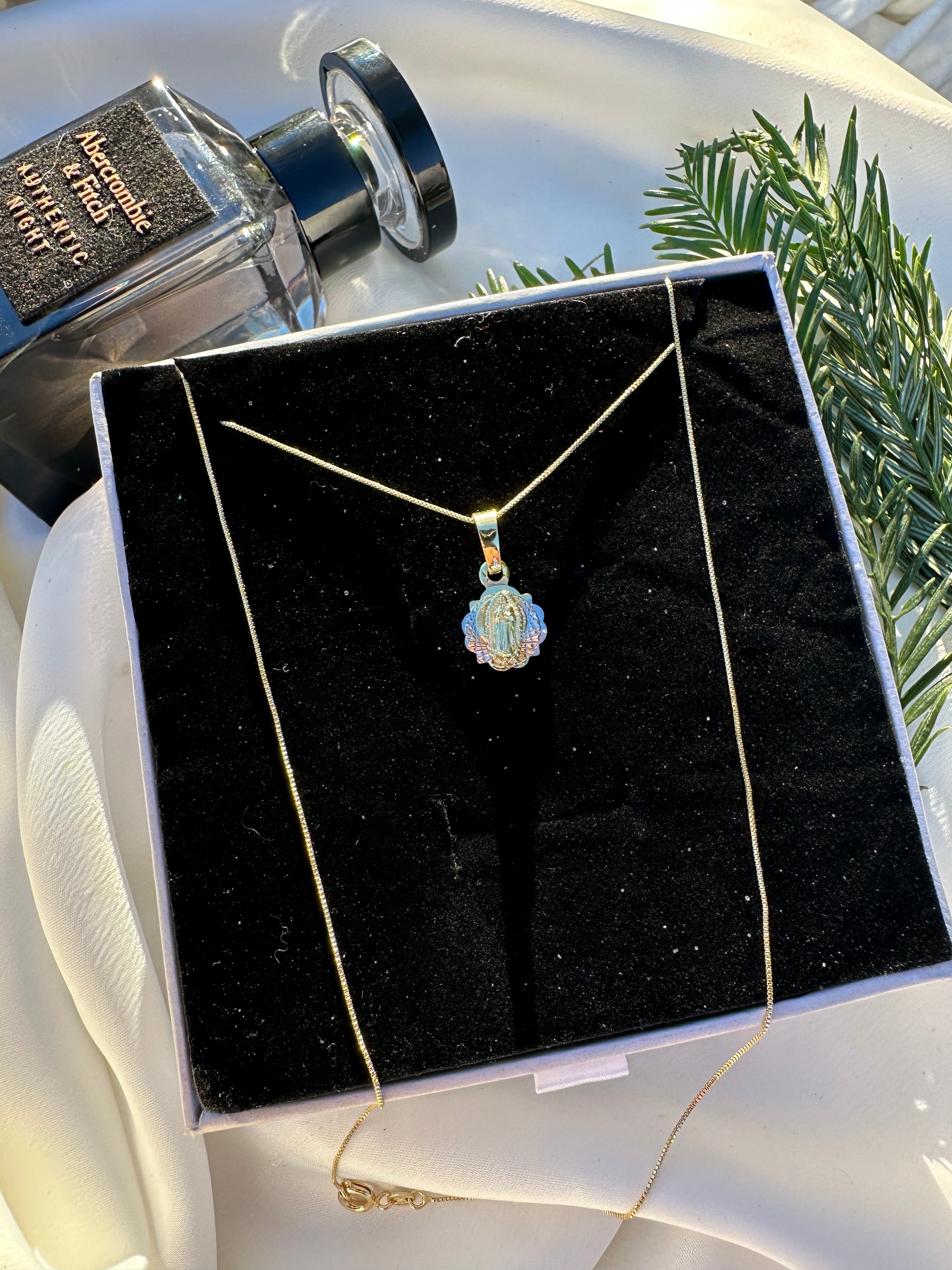 Celestial Virgin Mary Necklace