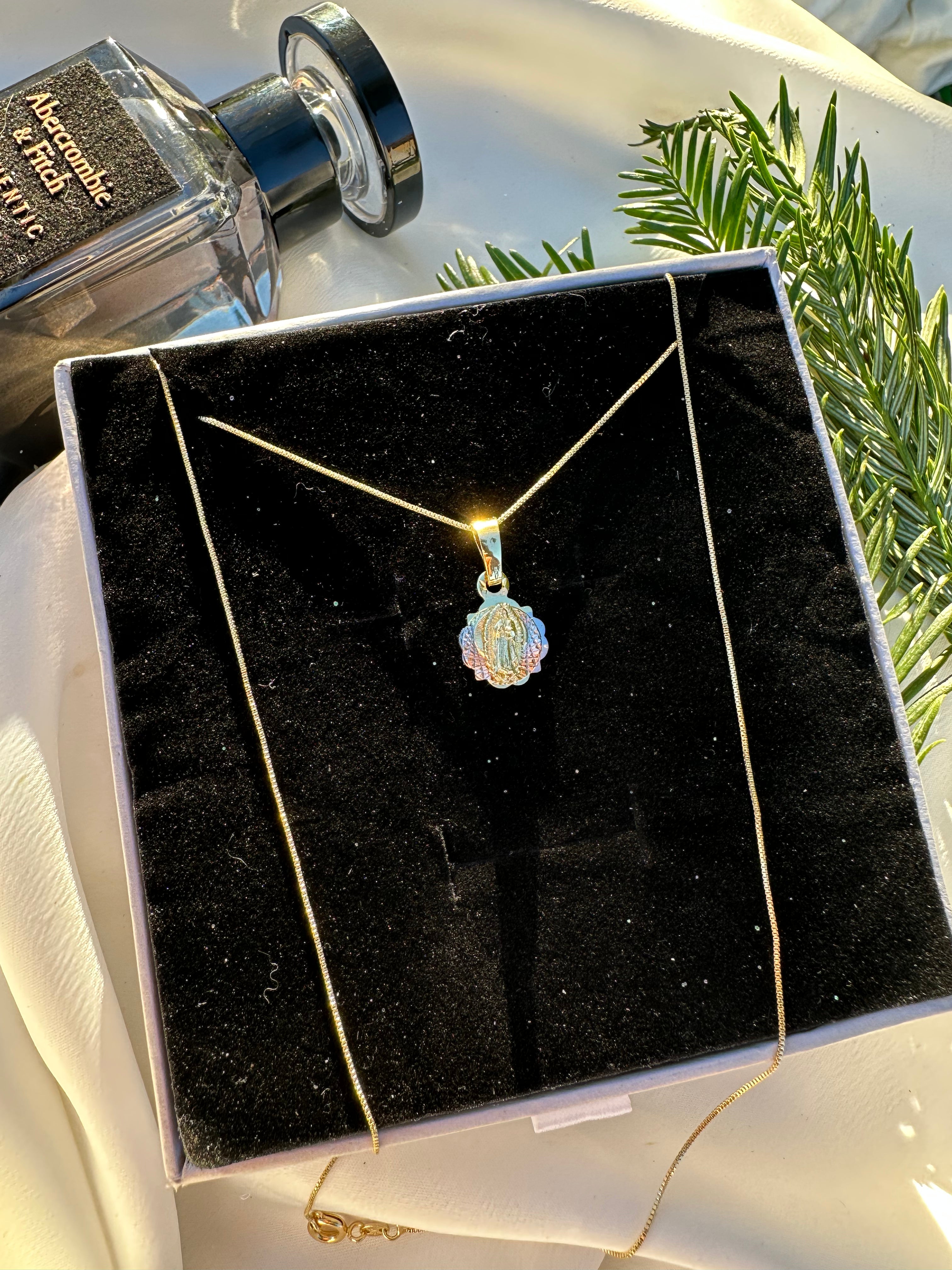 Celestial Virgin Mary Necklace